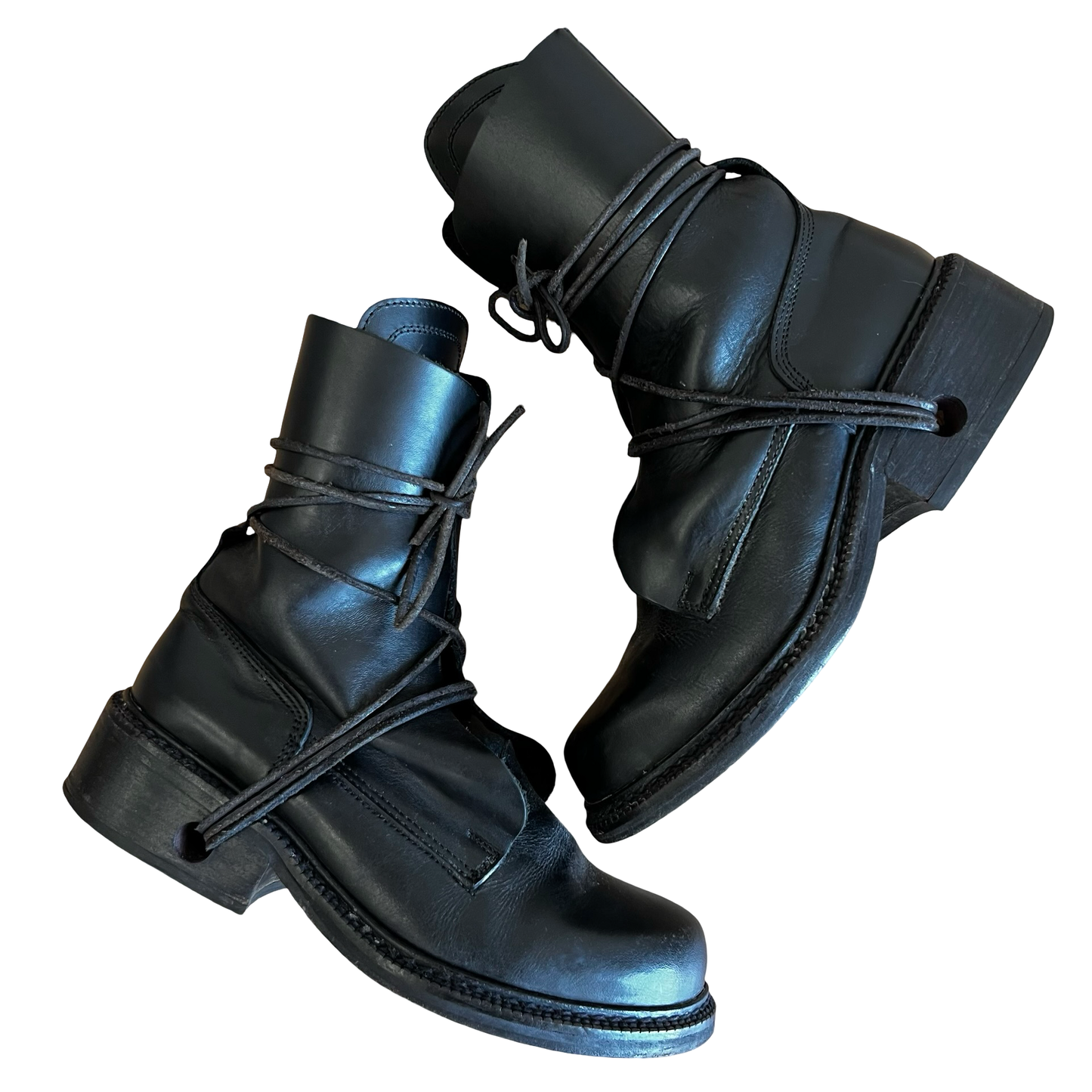 Dirk Bikkemberg Lace Through Boots SZ 41