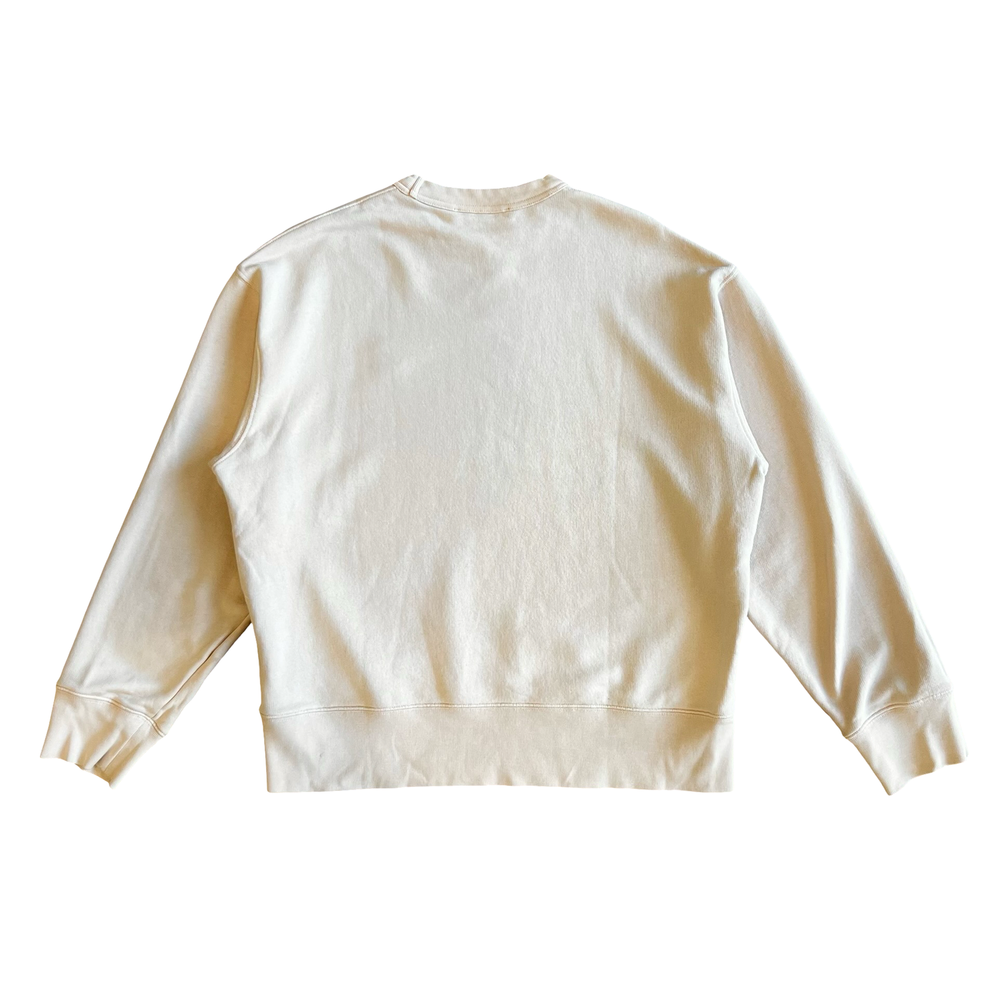Acne Pink Logo Crewneck Sweater SZ XS