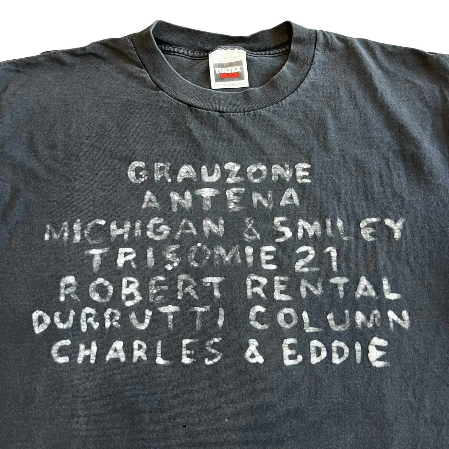 Vintage 90s Grauzone New Wave Rock Fest SZ XL