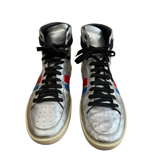 Saint Laurent SS14 SL04H Metallic Sneaker SZ 41.5