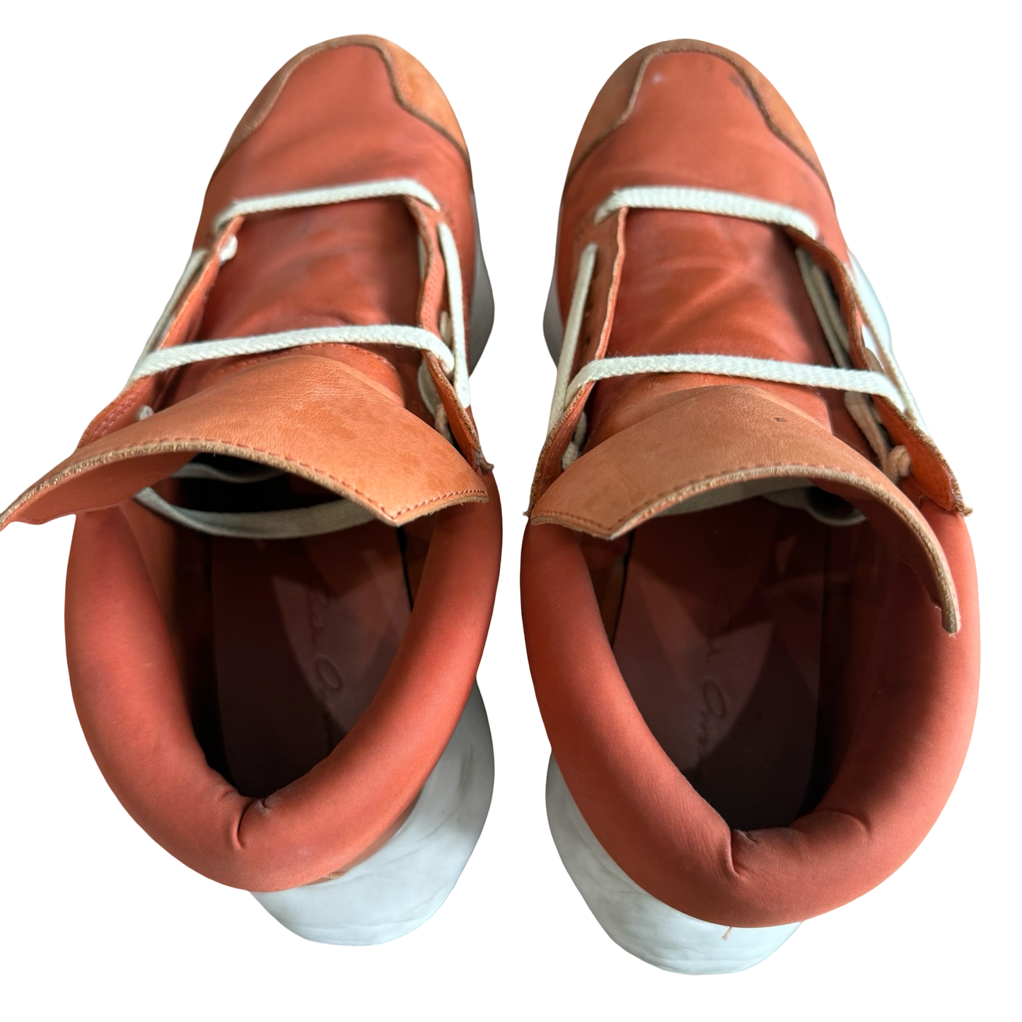 Rick Owens x Adidas Orange Runner SZ 10