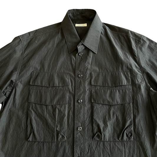 Lemaire Multi Pocket Short Sleeve Button-up SZ S