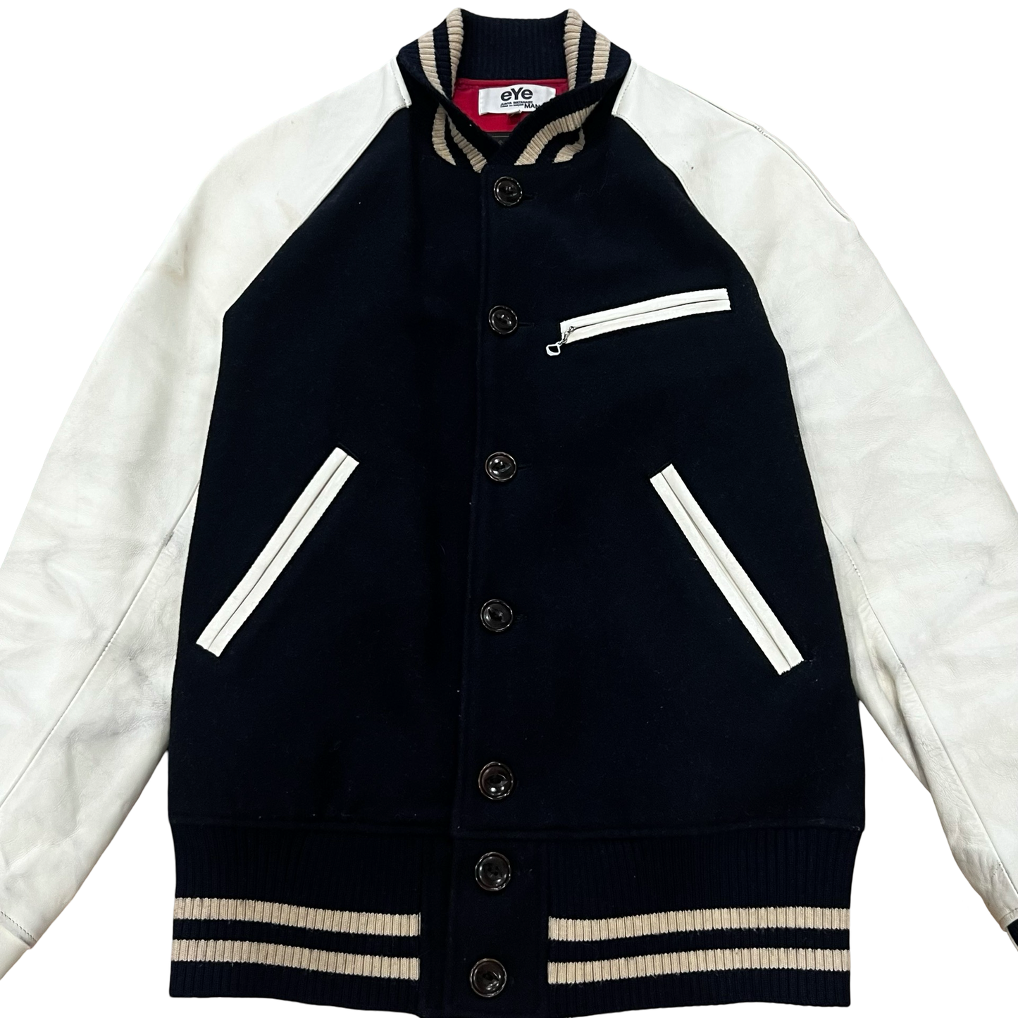 Junya Watanabe x Johnson Leathers Varsity Jacket Sz M