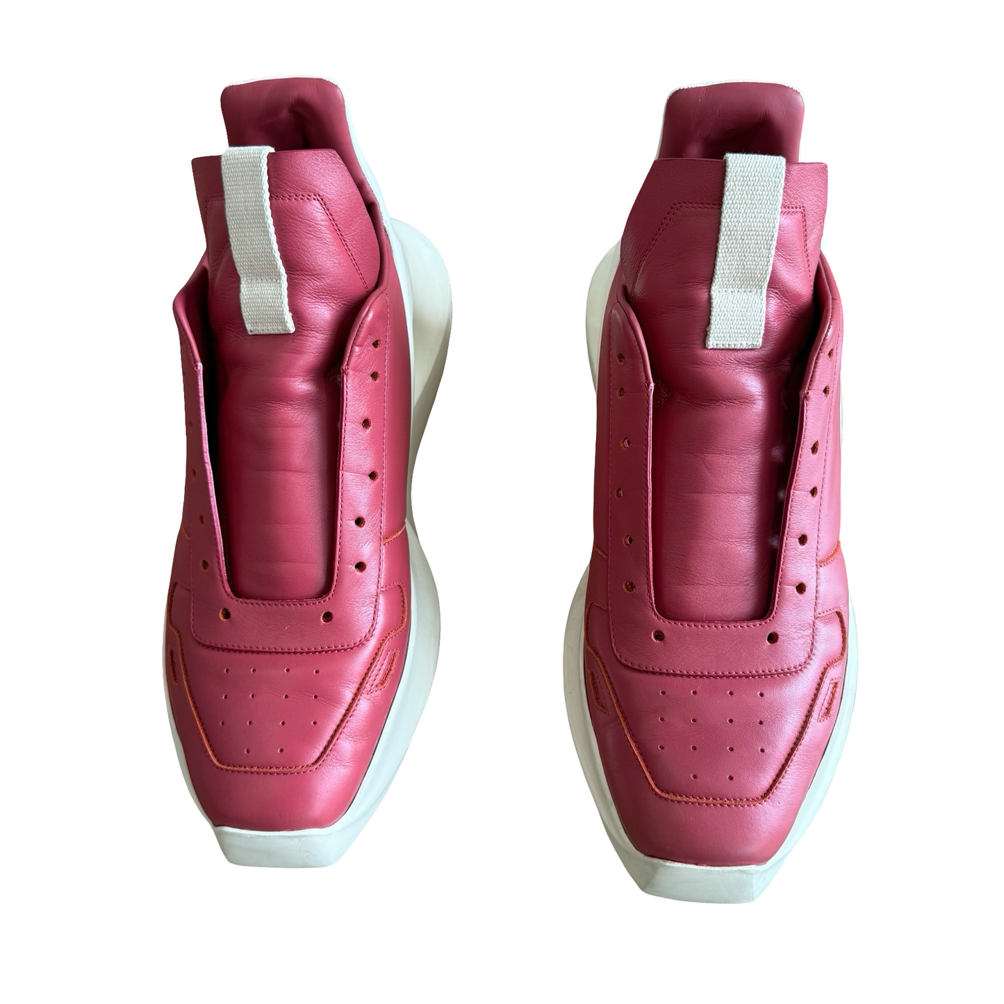 Rick Owens Red Geth Runners SZ 43