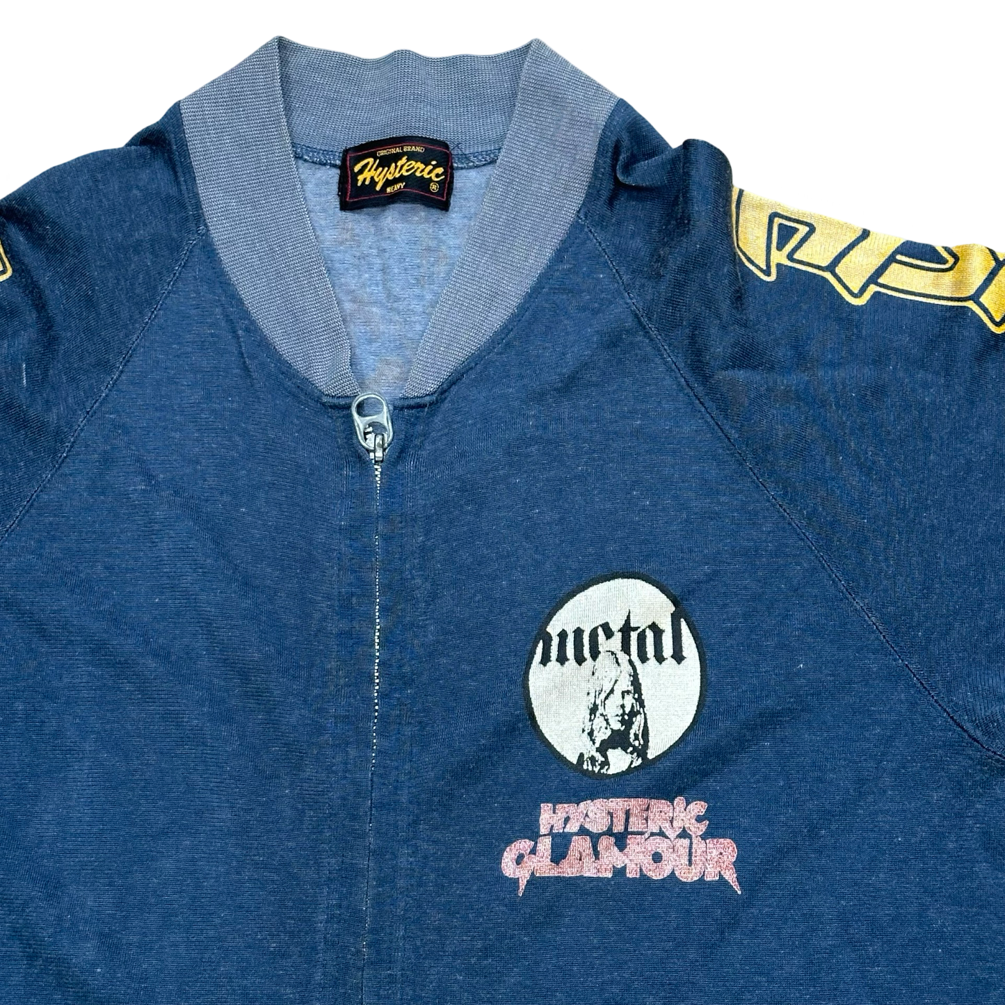 Hysteric Glamour Heavy Metal Zip Jacket SZ L