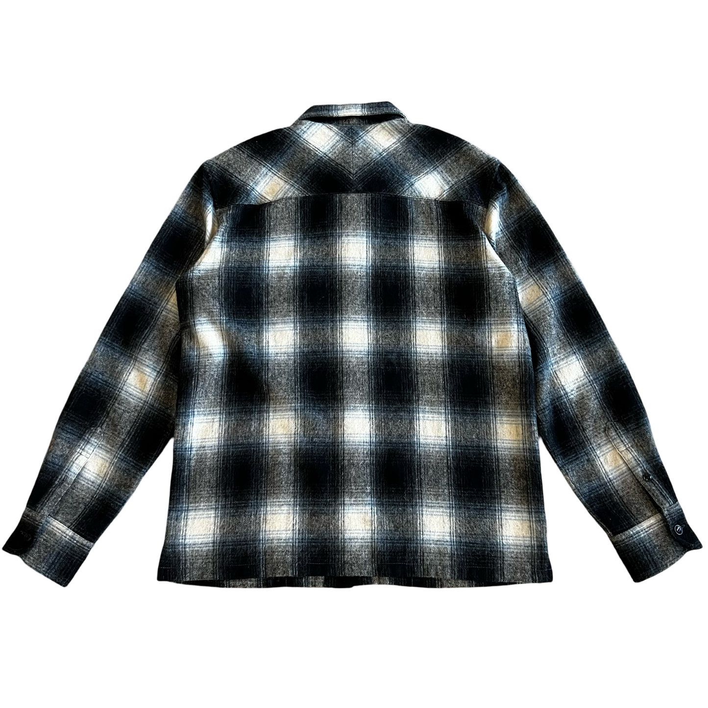 Neighborhood Wool Dayton Plaid Flannel SZ L