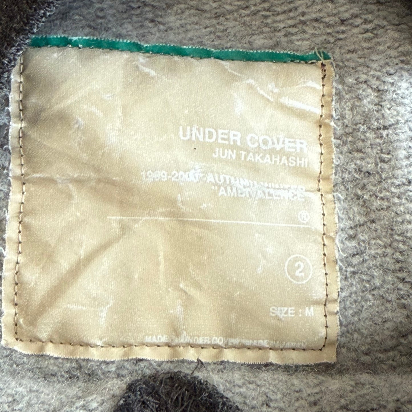 Undercover Blank Generation ‘Small Parts’ Crewneck AW99 SZ 2
