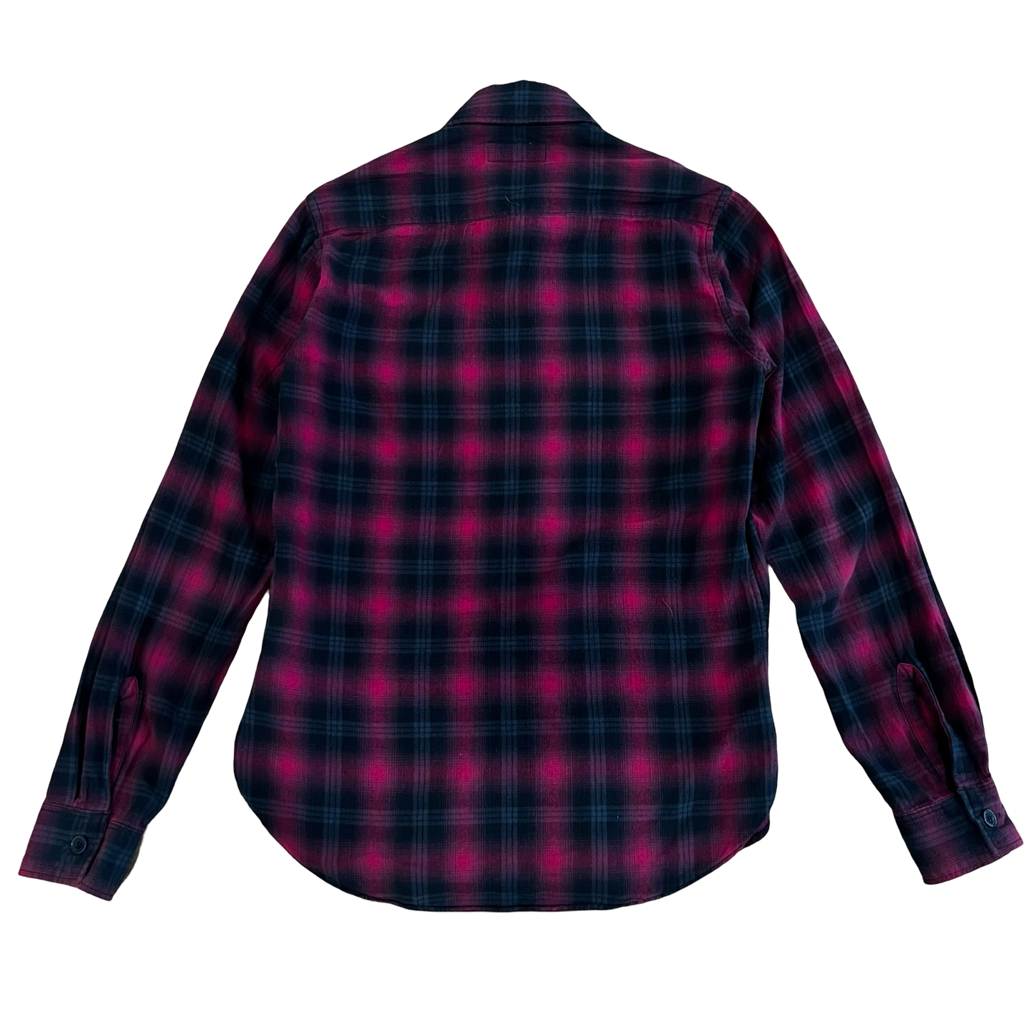 Saint Laurent Shadow Plaid Flannel Hedi Era 2016 SZ S