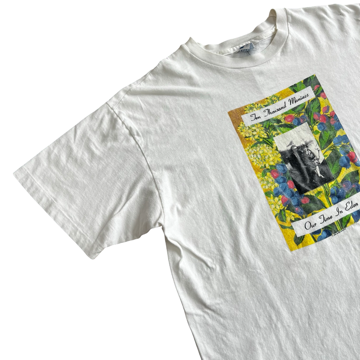 Vintage Ten Thousand Maniacs "Our Time in Eden" T-Shirt SZ L