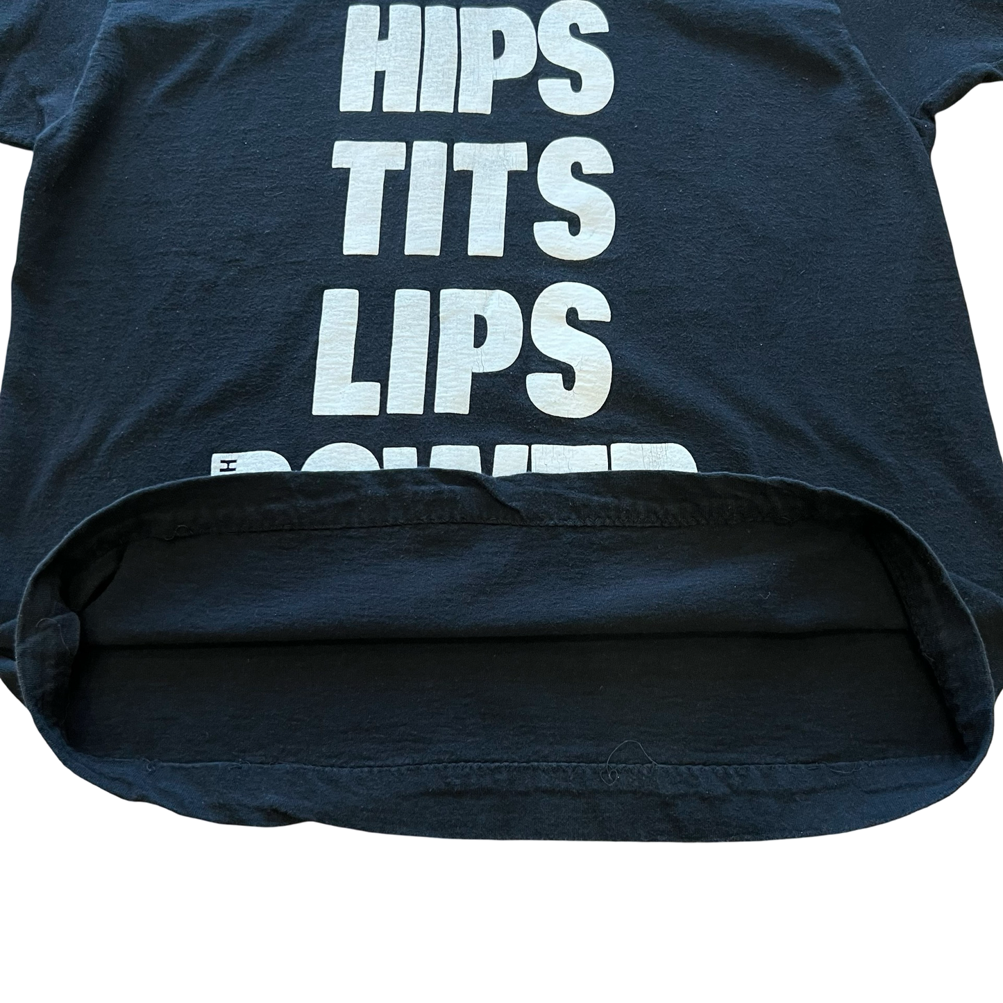 Vintage Silverfish Hips Lips T**s Power T-Shirt 90s SZ L