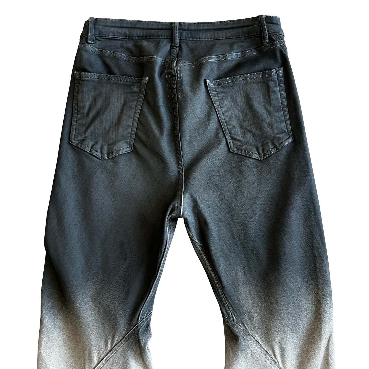 Rick Owens Gradient Bias Bootcut Gradient Denim AW23 SZ 34