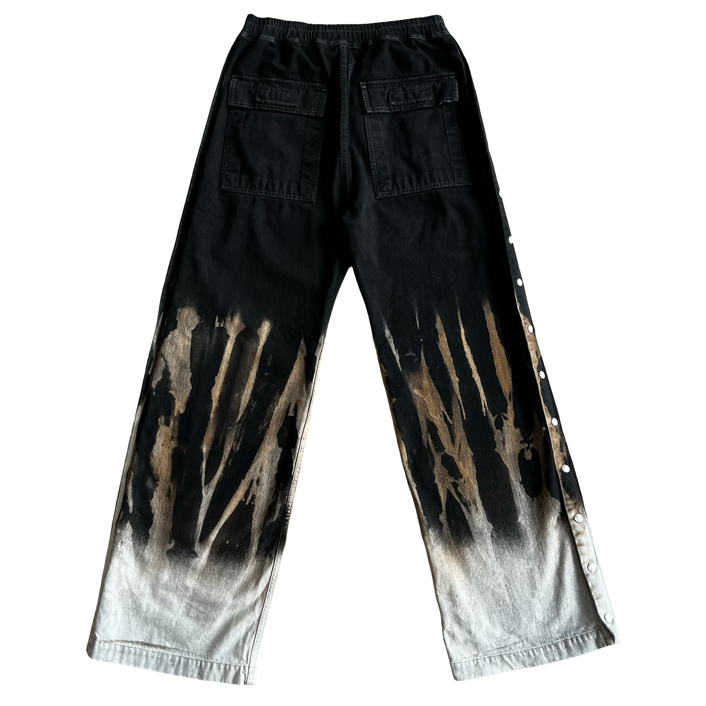 Rick owens black terra pusher pants
