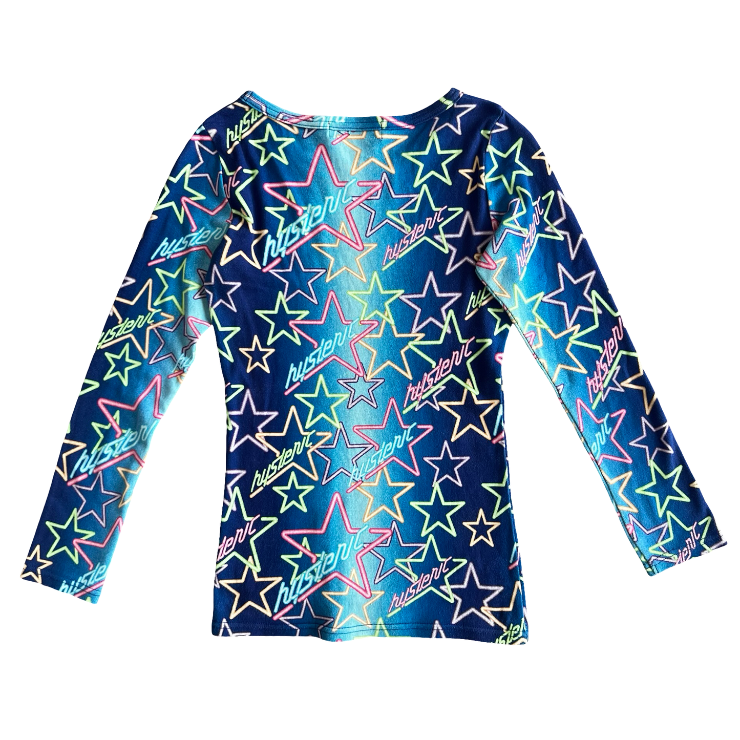 Hysteric Glamour Star Print L/S SZ S