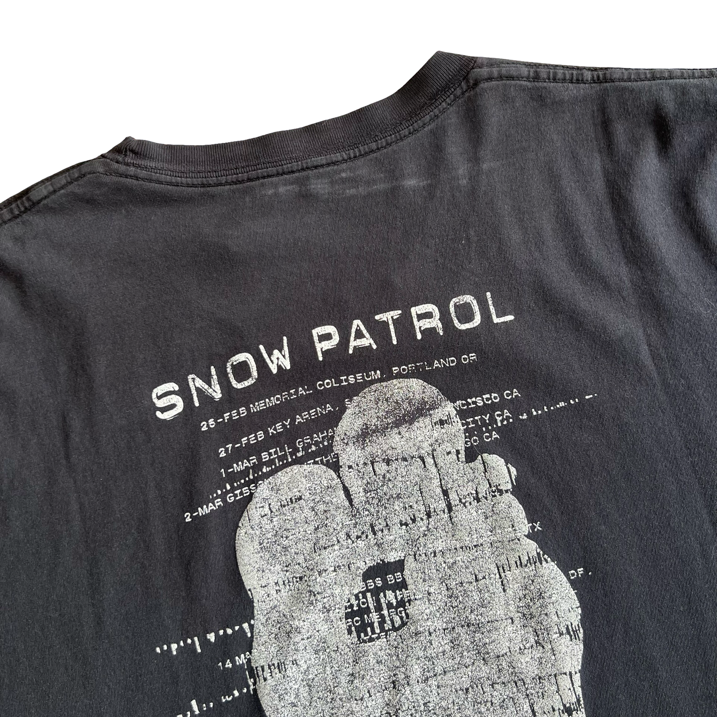 Vintage Y2K Snow Patrol 2007 Tour T-Shirt SZ S