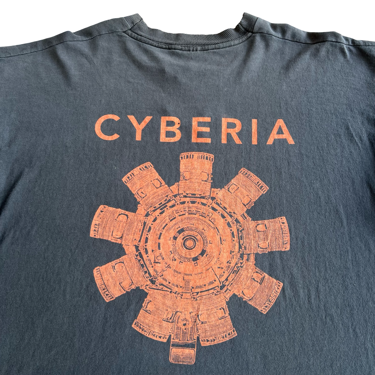 Vintage 90s Cubanate Cyberia Techno T-Shirt SZ XL