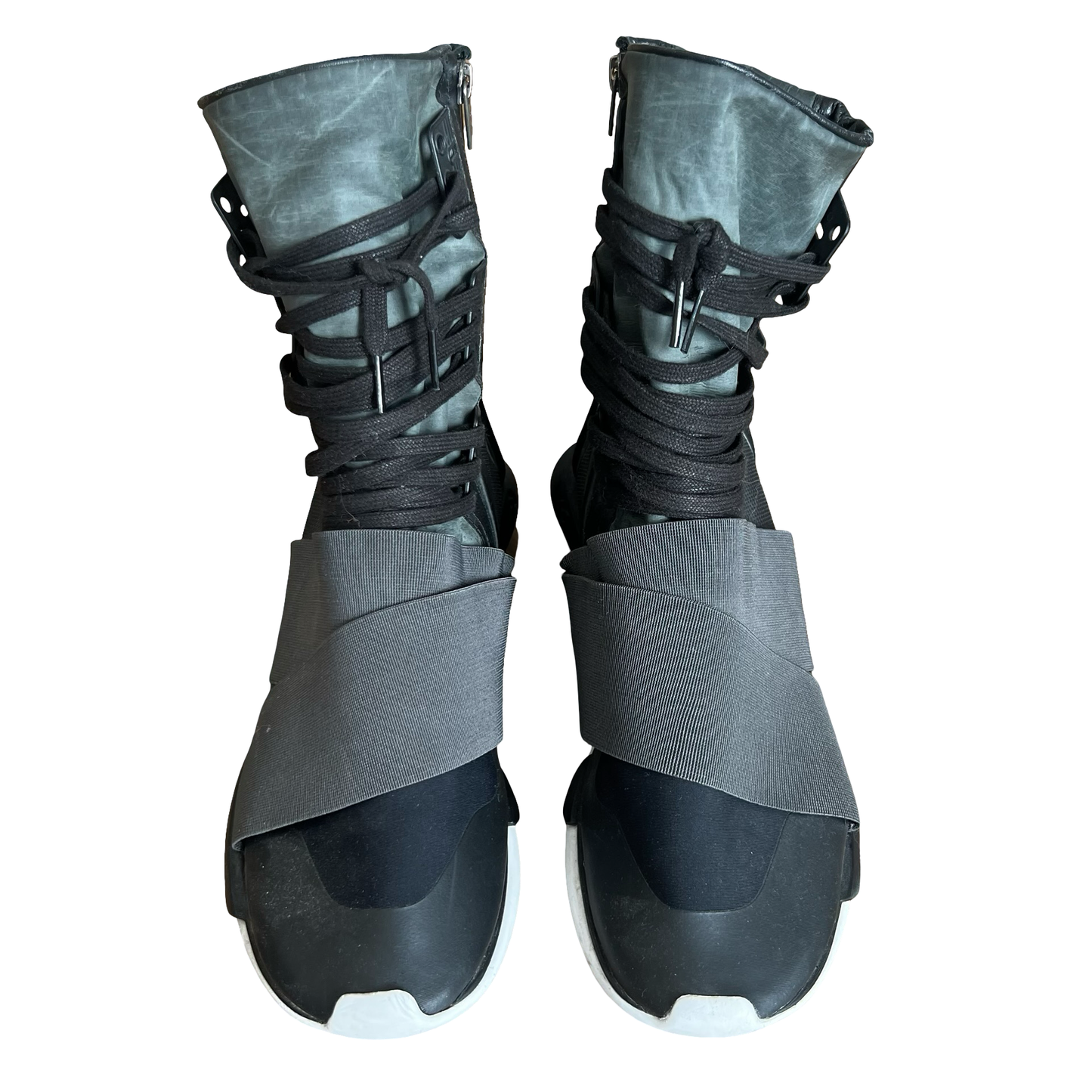 Y3 Quasi High-top Sneakers SZ 10