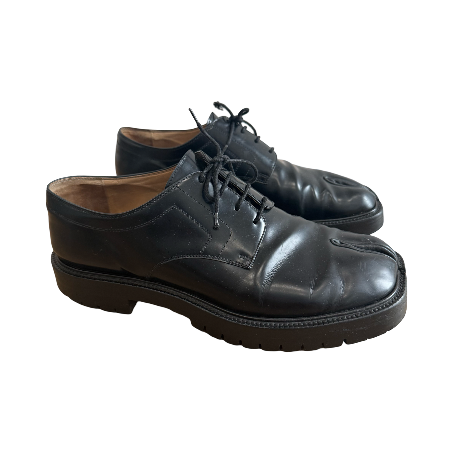 Margiela Lug Sole Tabi Derby Sz 46