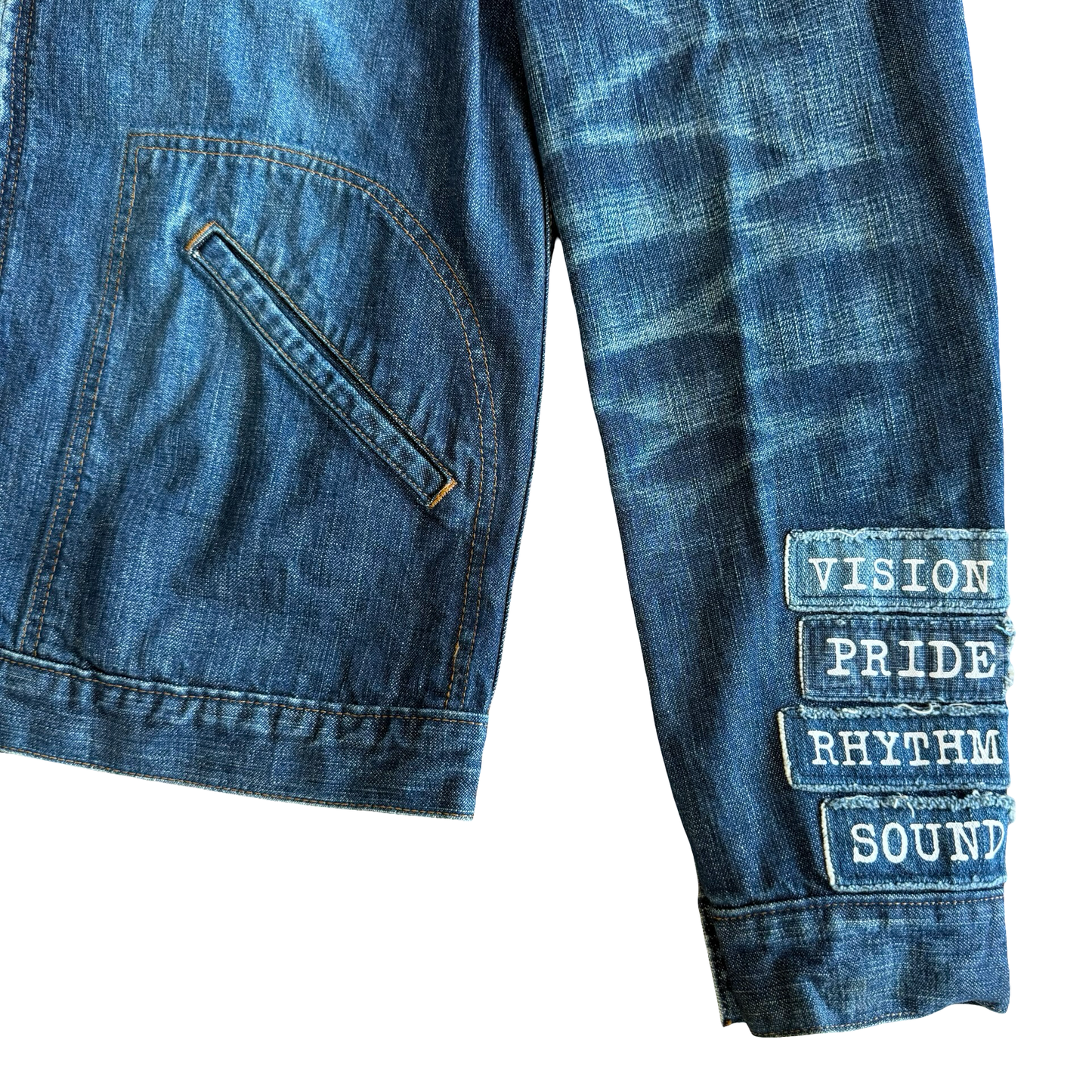 Number (N)ine Poem Denim Jacket SS02 SZ 3