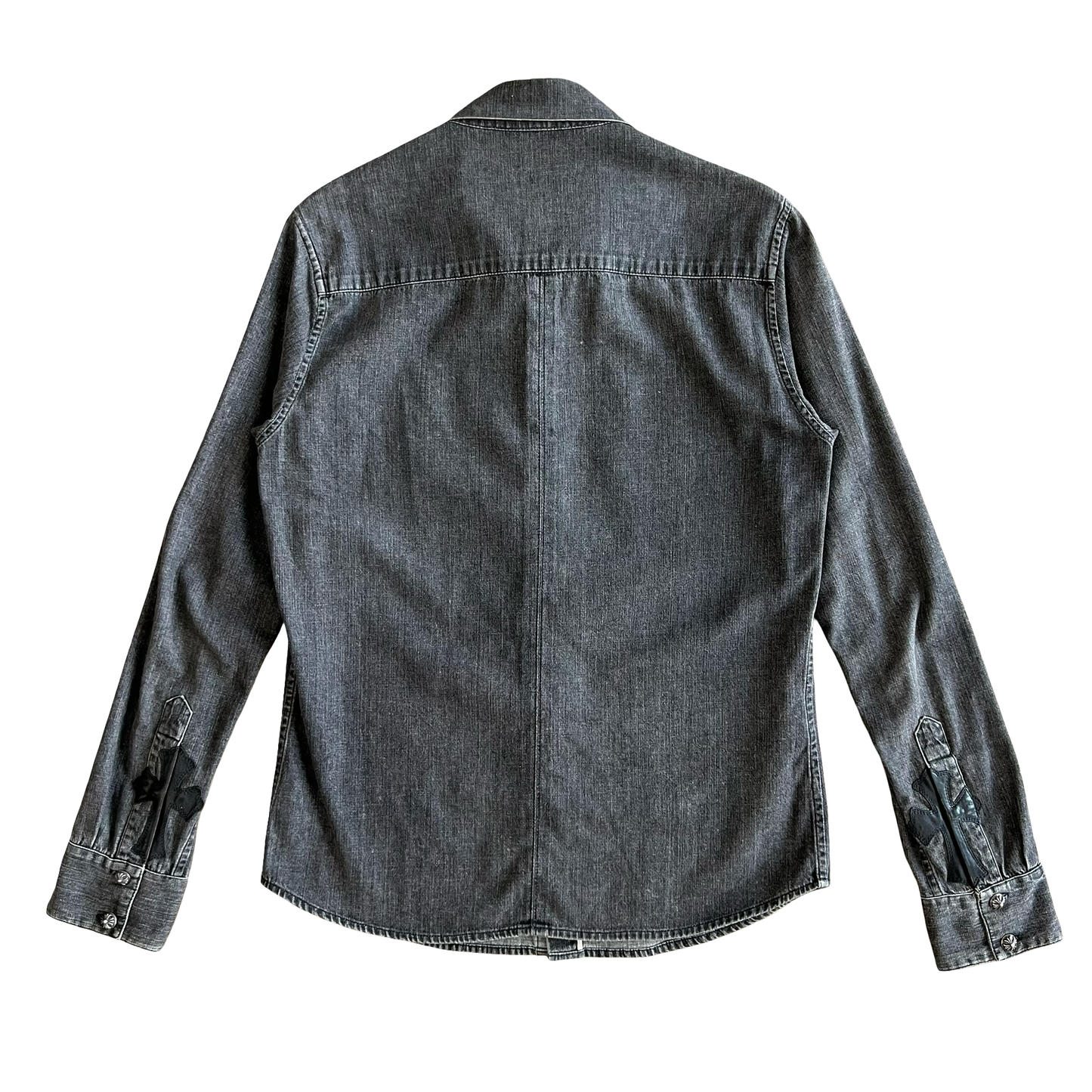 Chrome Hearts Loose Ends Selvedge Denim Button-up SZ S