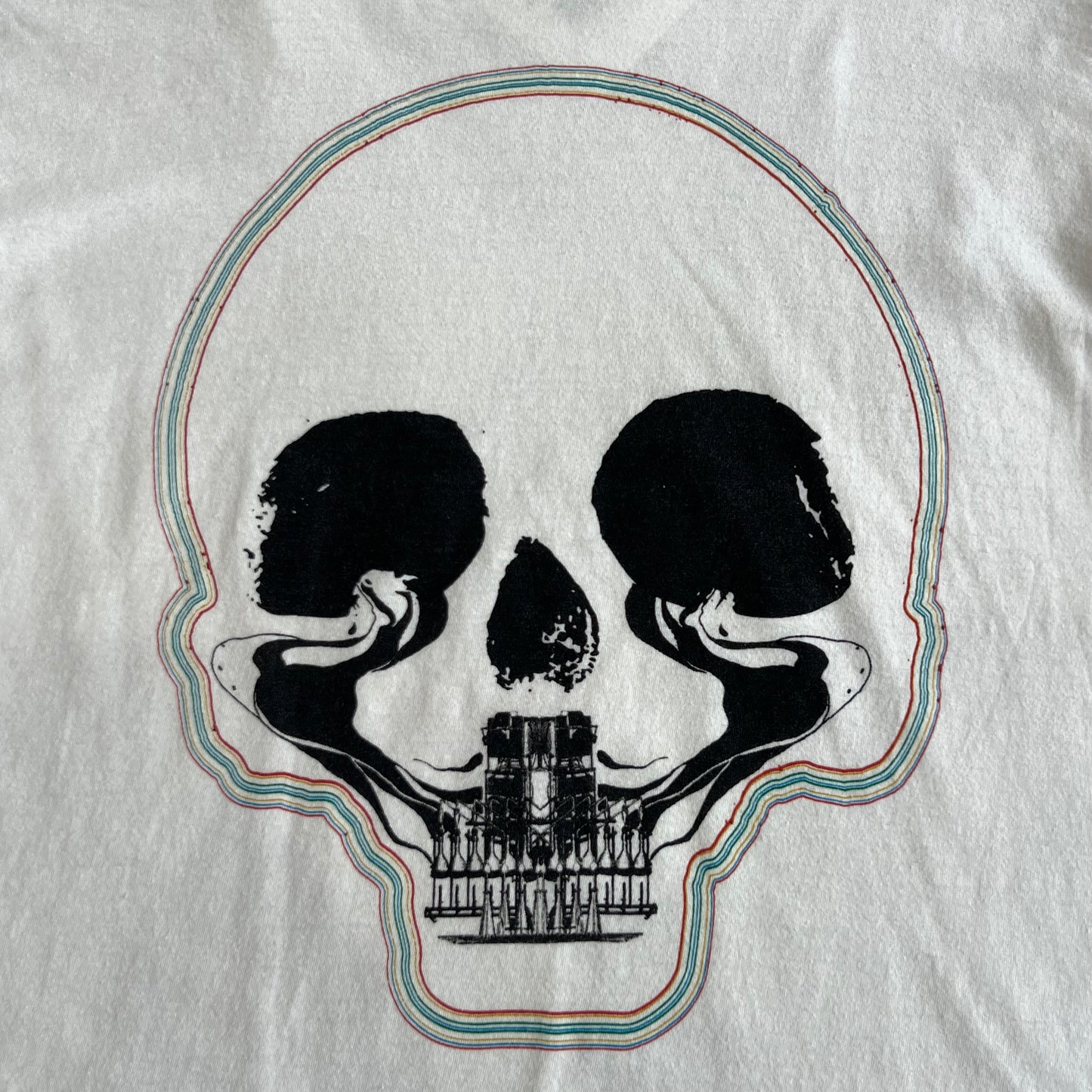 Undercover Rainbow Skull T-Shirt SZ 3