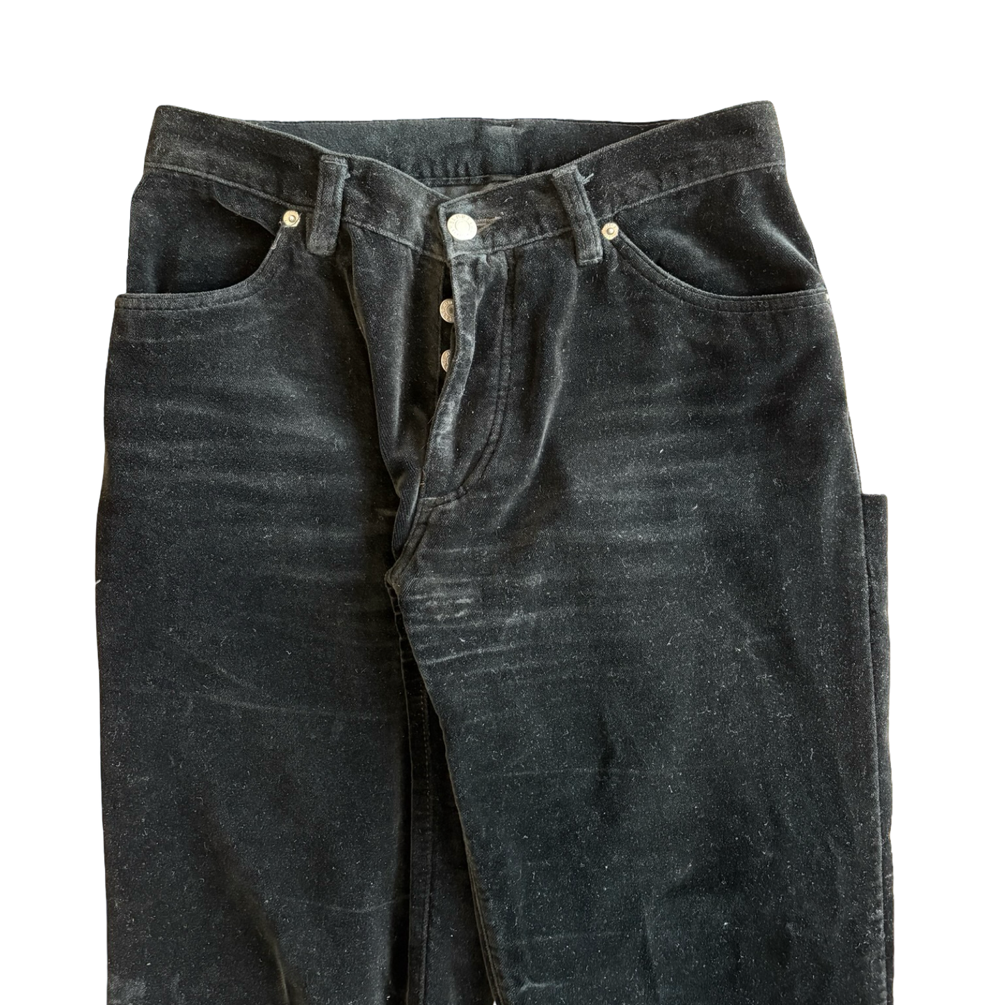 Helmut Lang 1997 Velvet Holster Jeans size 29