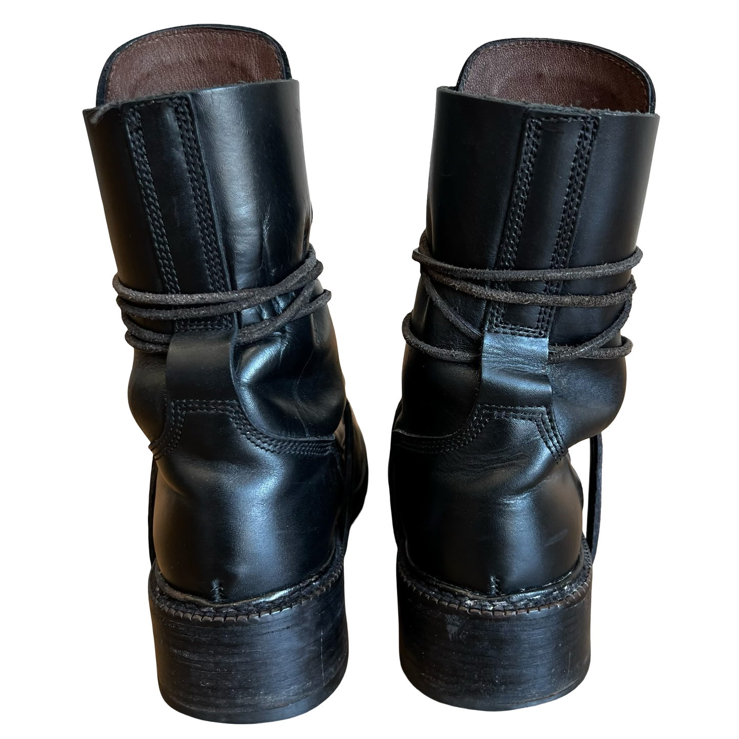 Dirk Bikkemberg Lace Through Boots SZ 41