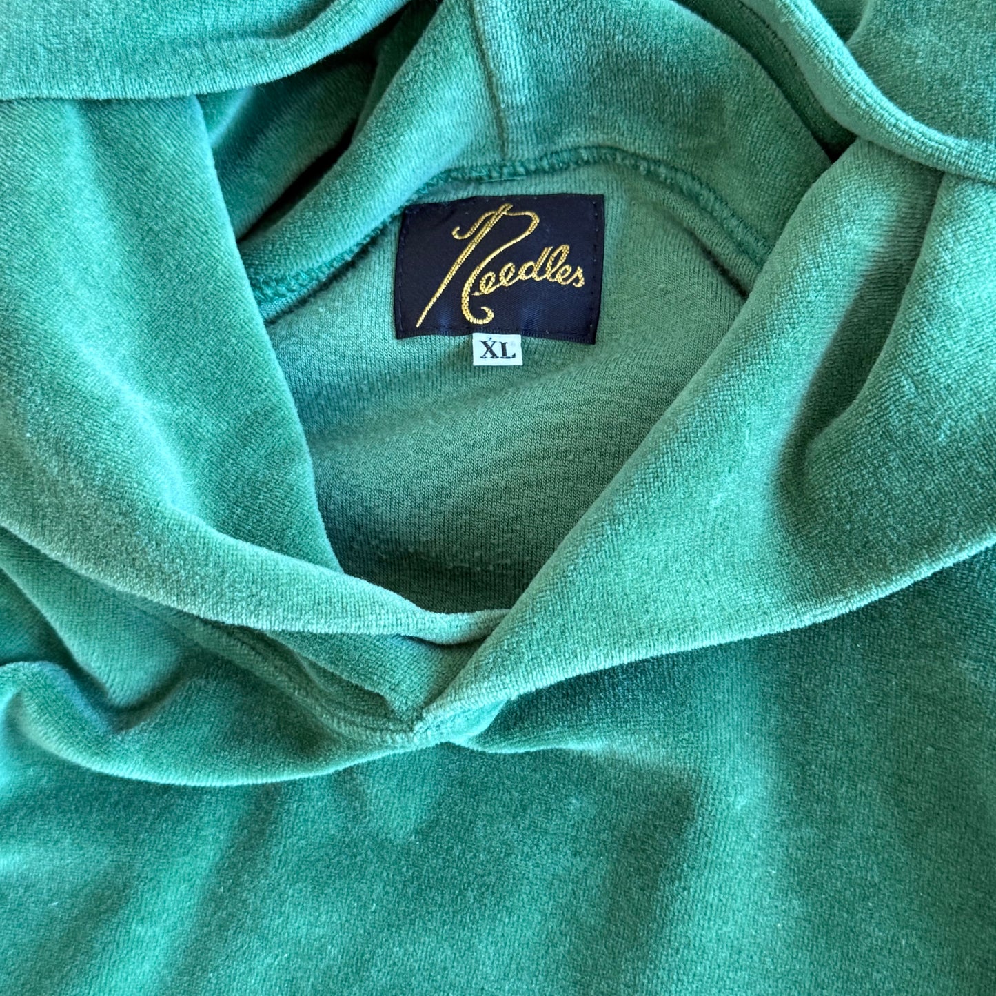 Needles Velour Hoodie Sz XL