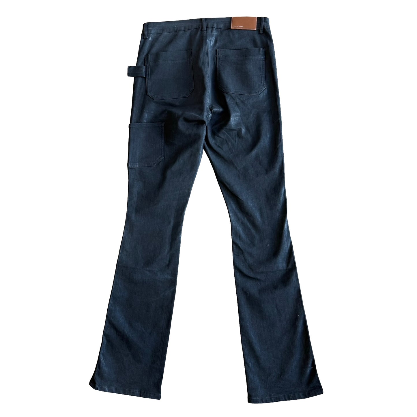 Flaneur Homme Waxed Bootcut Carpenter Denim SZ 36