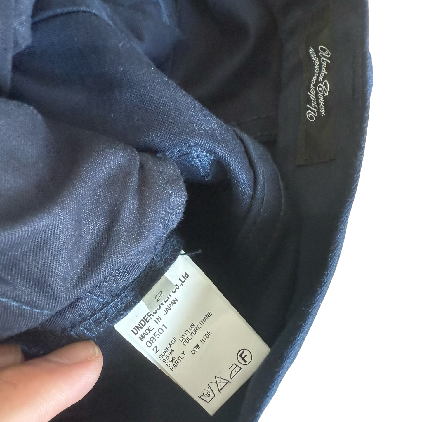 Undercover Navy Trousers SZ 2