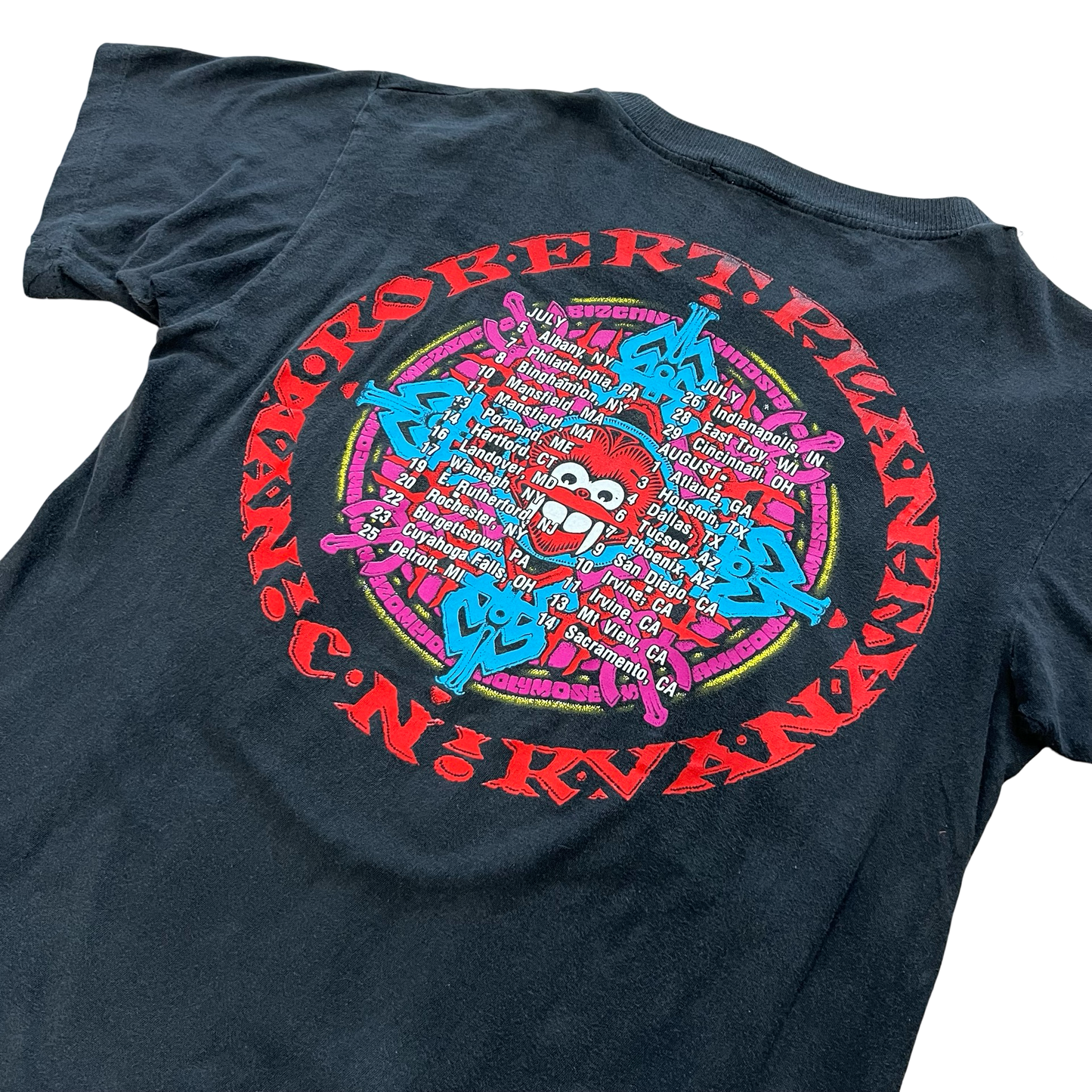 Vintage Robert Plant 1990 Tour T-Shirt SZ M