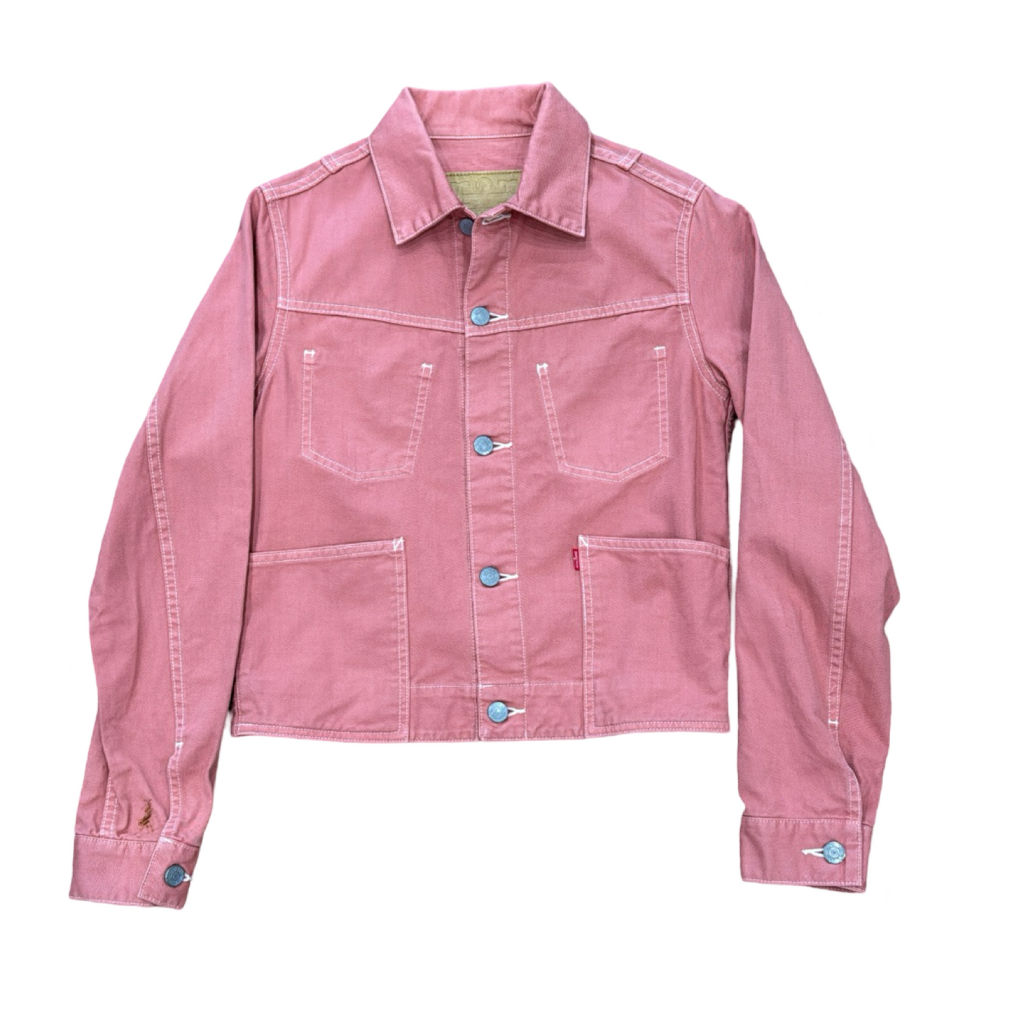 Hysteric Glamour Pink Denim Jacket Sz Small