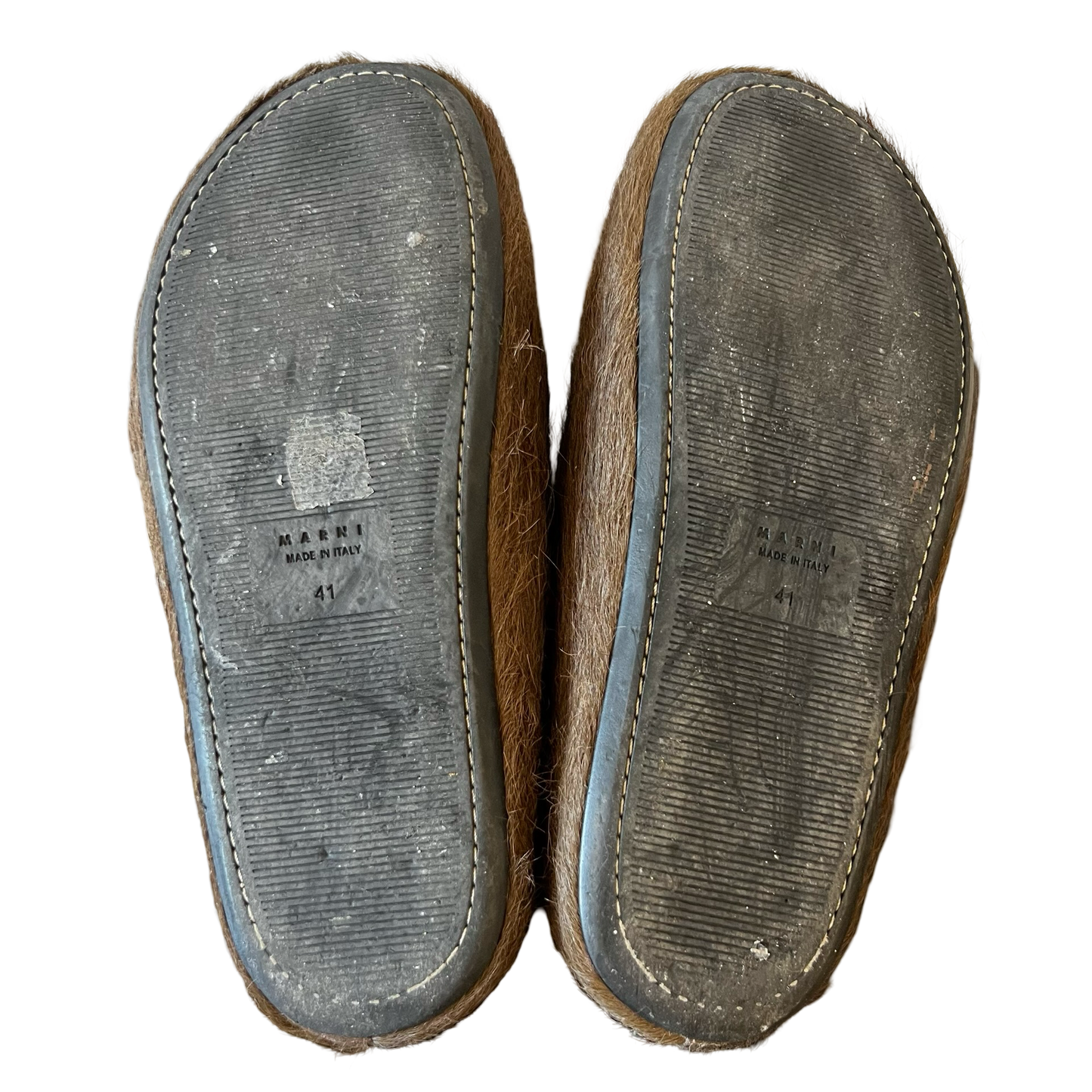 Marni Fussbett Saibot Furry Slip-on Sz 41