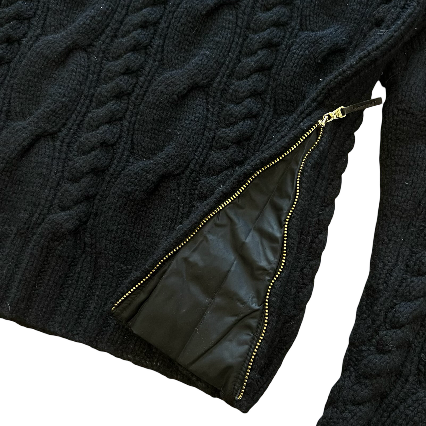 Vintage Polo RLX Cashmere Cable Hand Knit Sweater SZ L