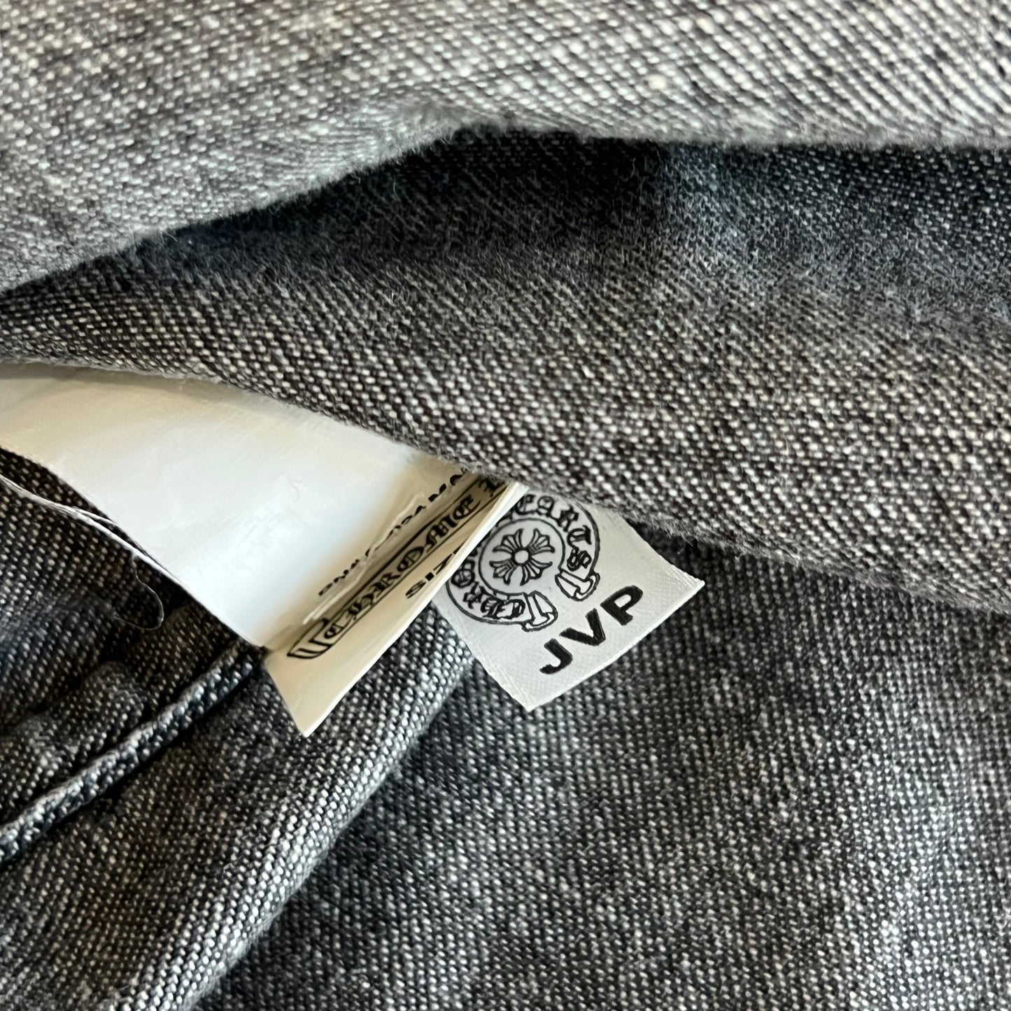 Chrome Hearts Loose Ends Selvedge Denim Button-up SZ S