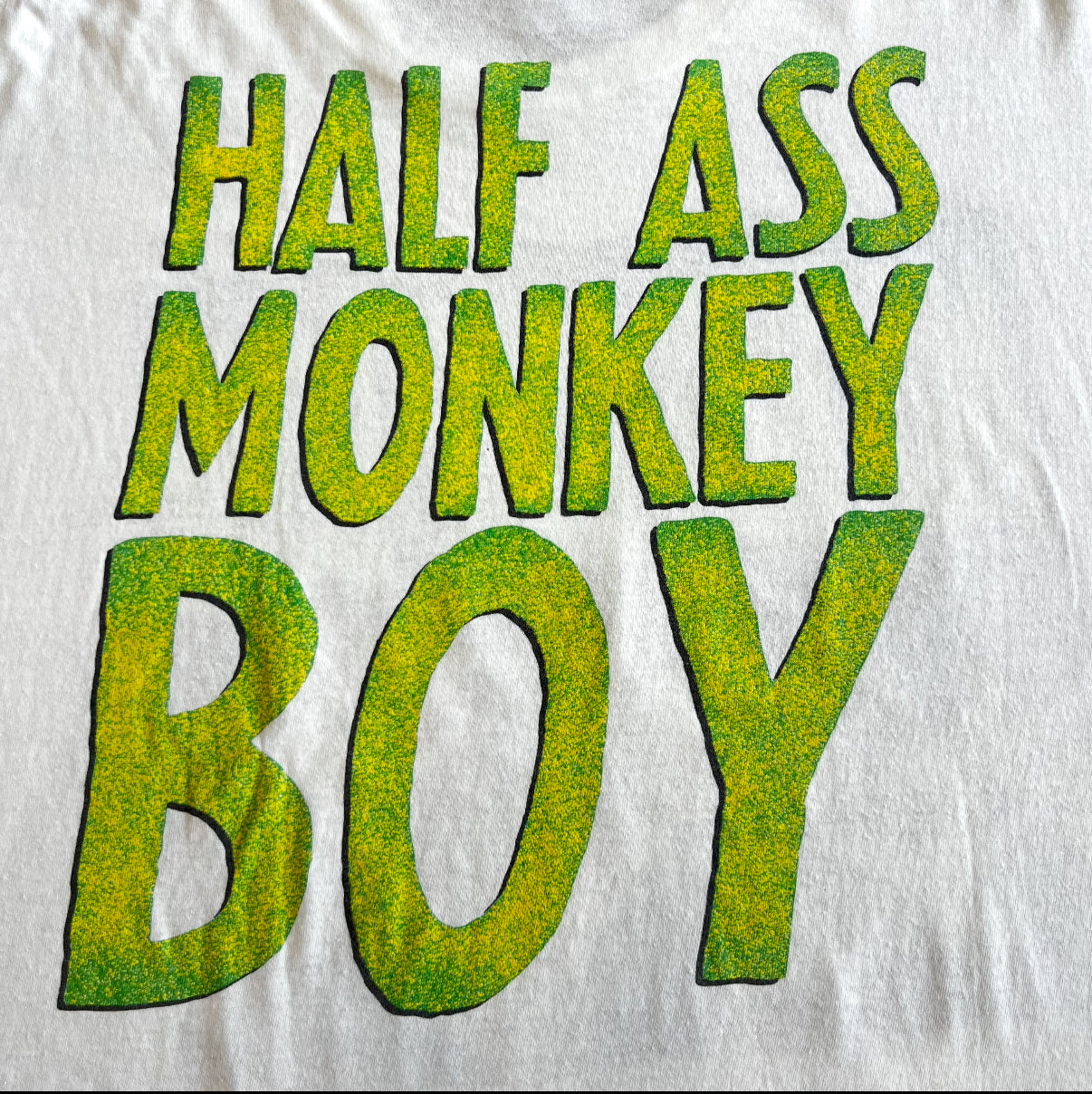 Vintage 90s Mother Love Bone "Half Ass" T-Shirt SZ XL