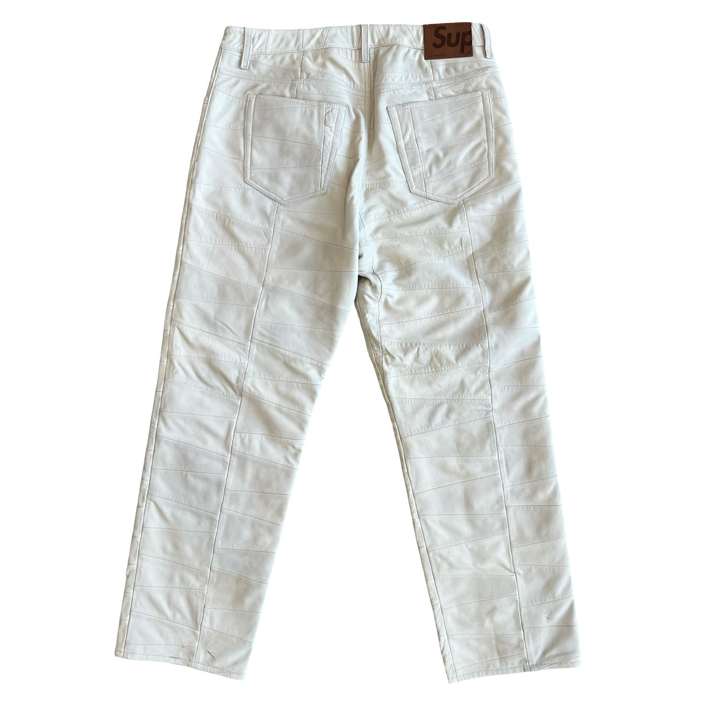 Supreme Patchwork Lambskin 5-pocket Pant SS23 SZ 32