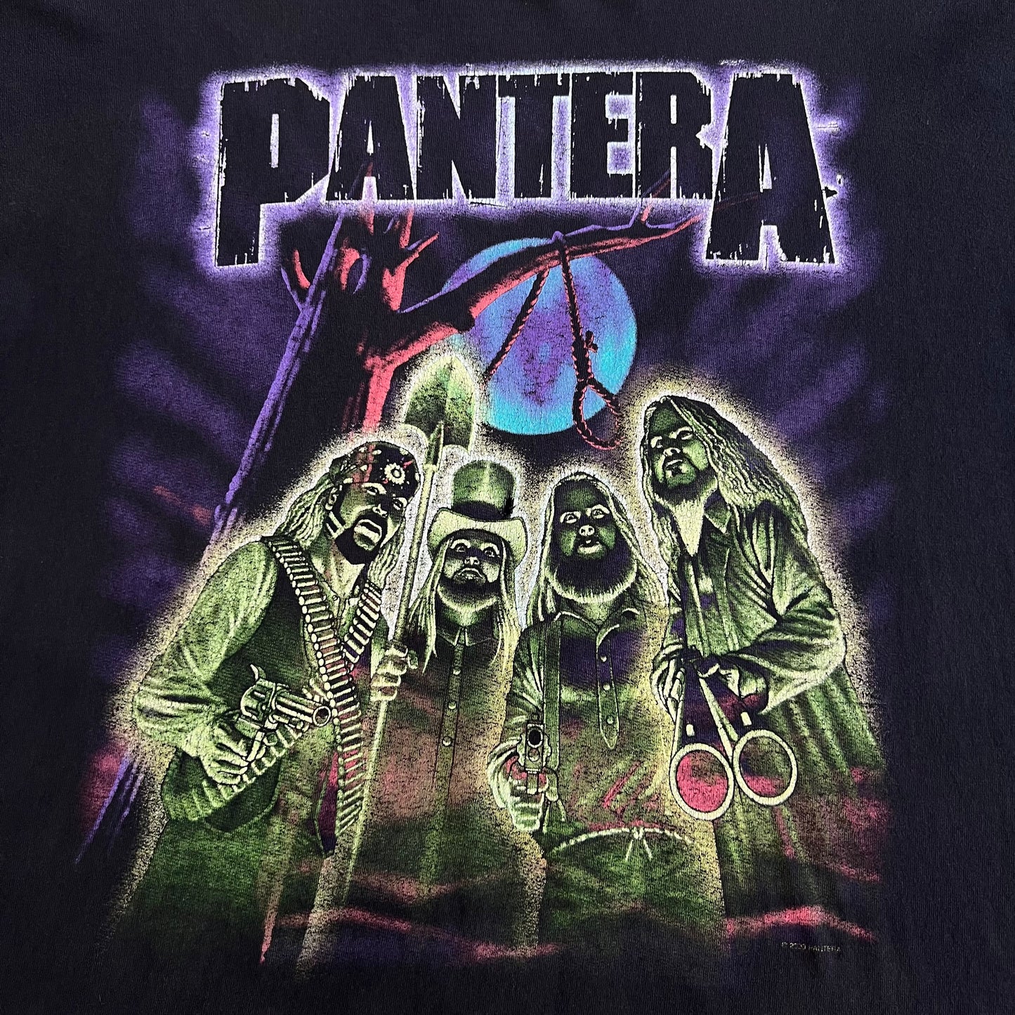 Vintage 00s Pantera Hangman’s Noose T-shirt SZ XL