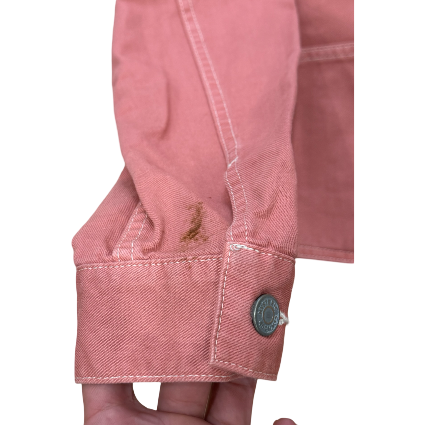 Hysteric Glamour Pink Denim Jacket Sz Small