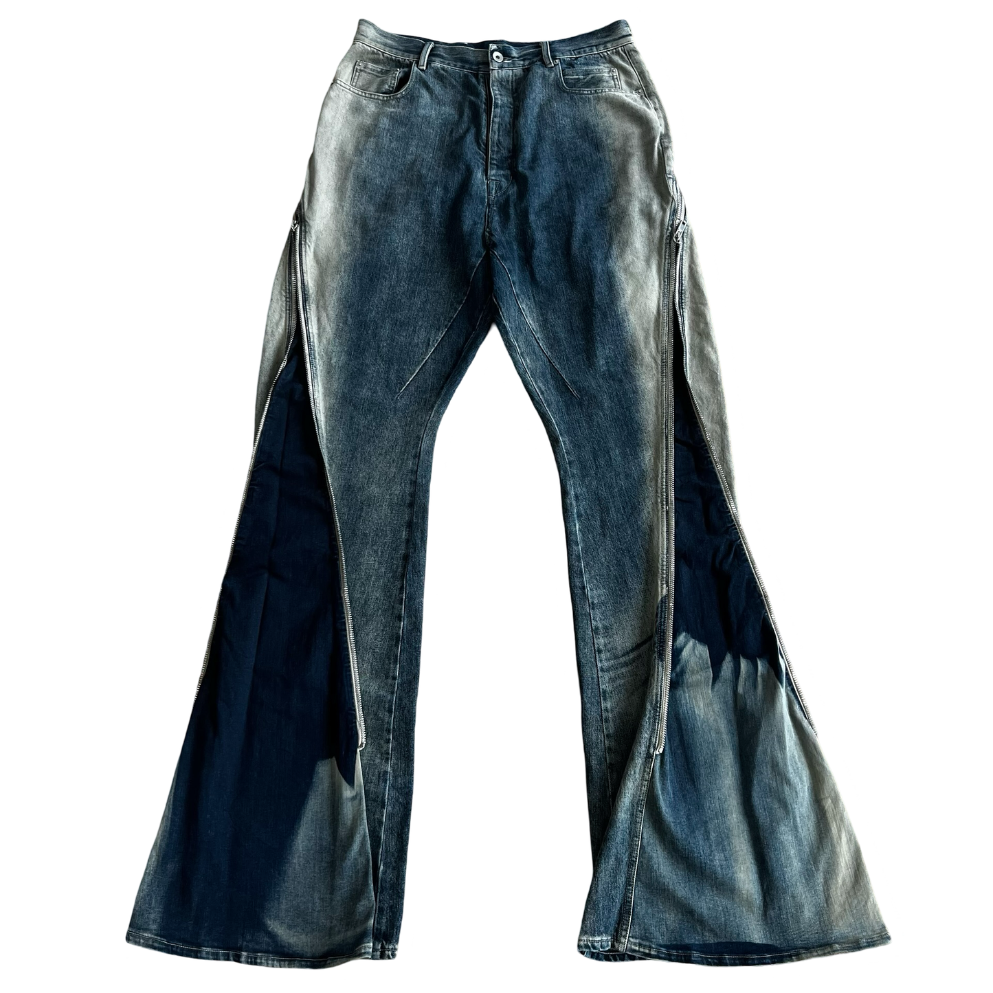 Rick Owens Mineral Degrade Banana Bolans SZ 34