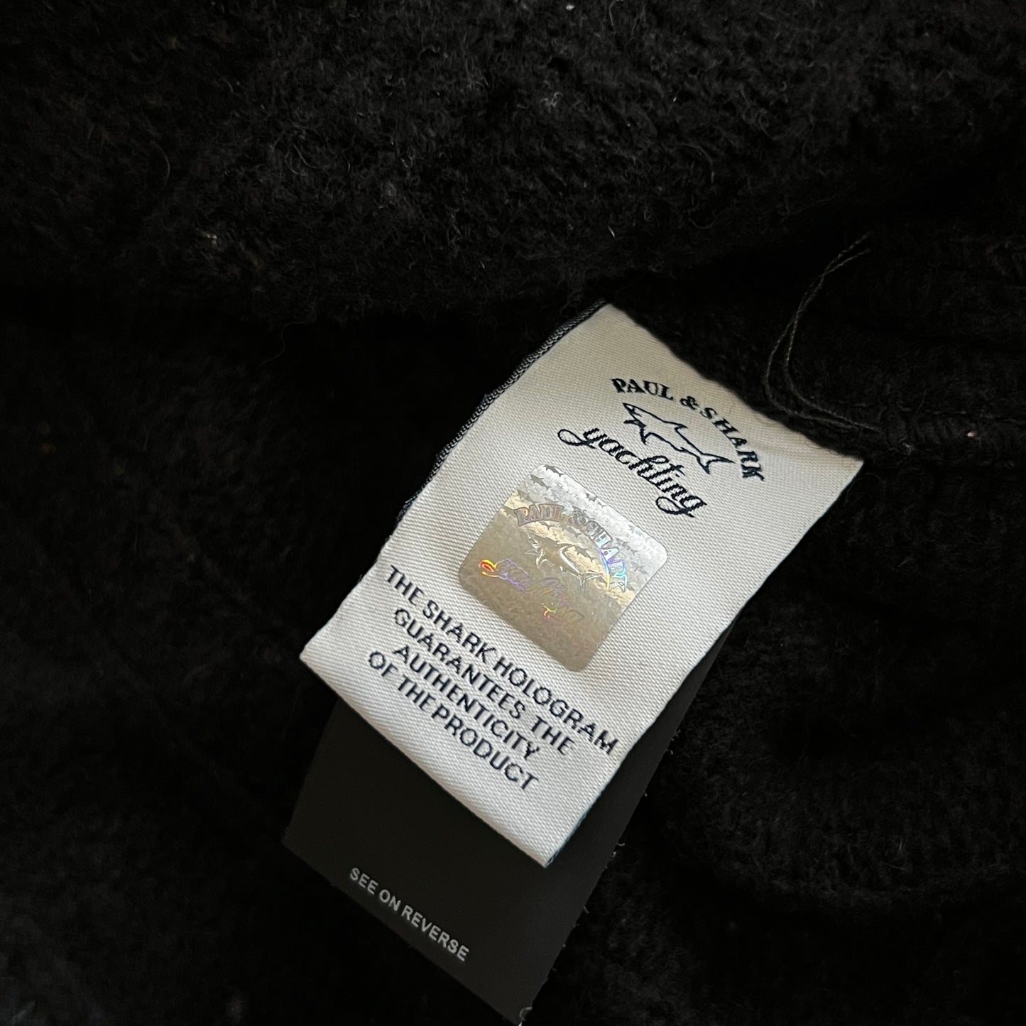 Greg Lauren Cable knit Balaclava Hoodie SZ L