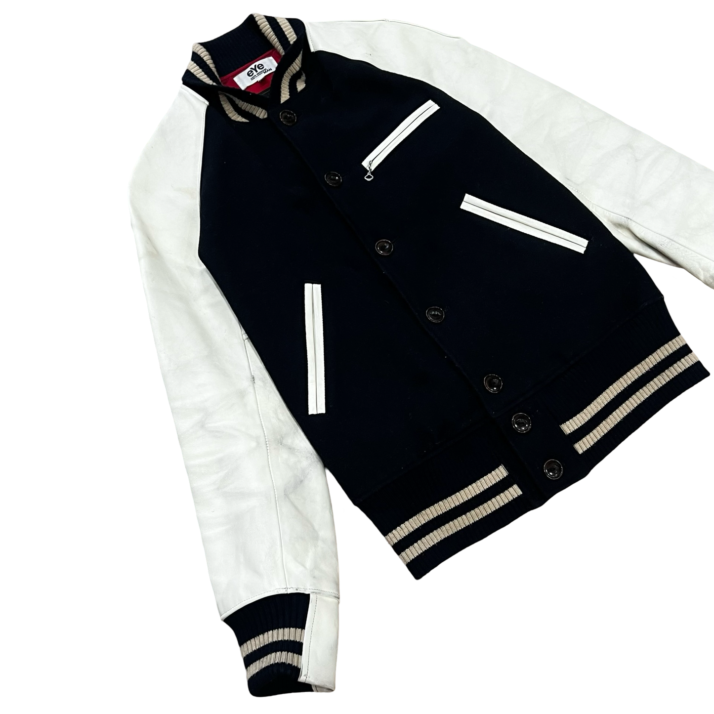 Junya Watanabe x Johnson Leathers Varsity Jacket Sz M