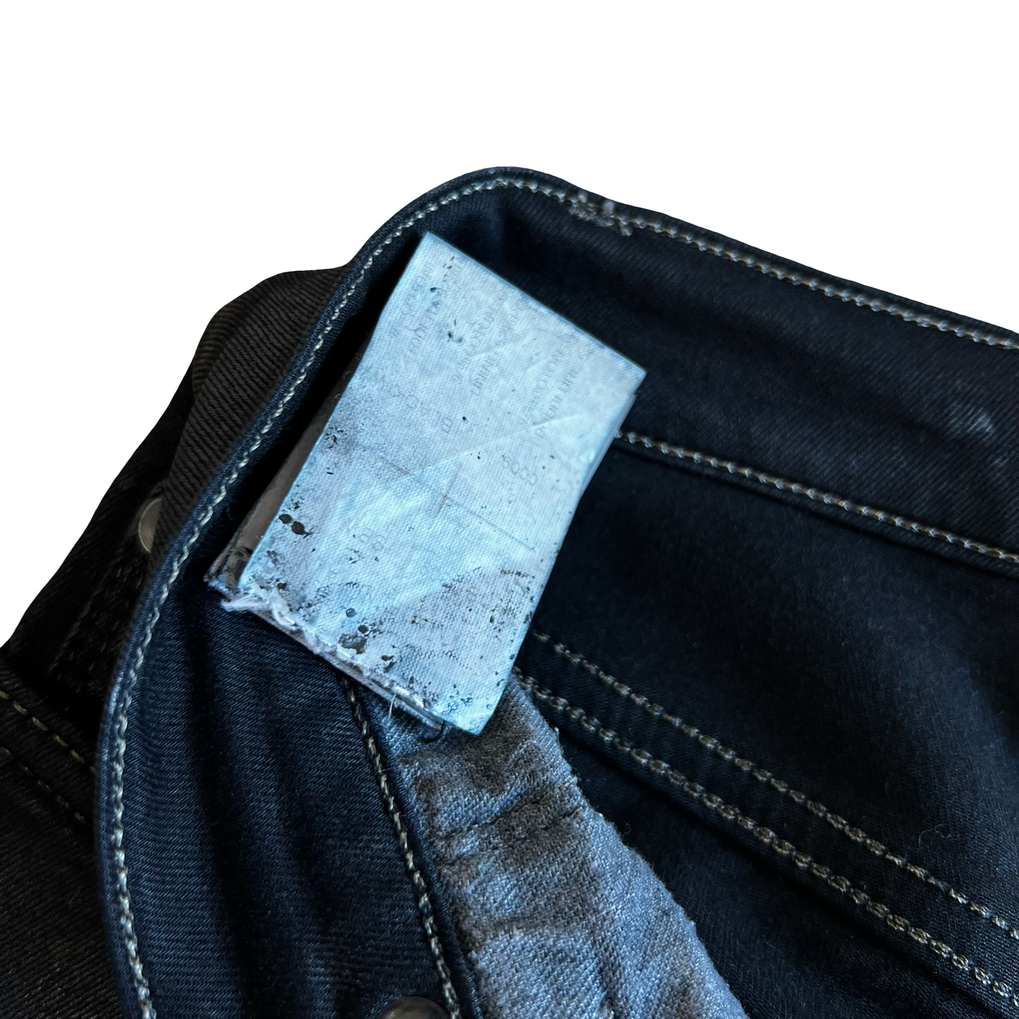 Rick Owens Waxed Torrence Denim SZ 30