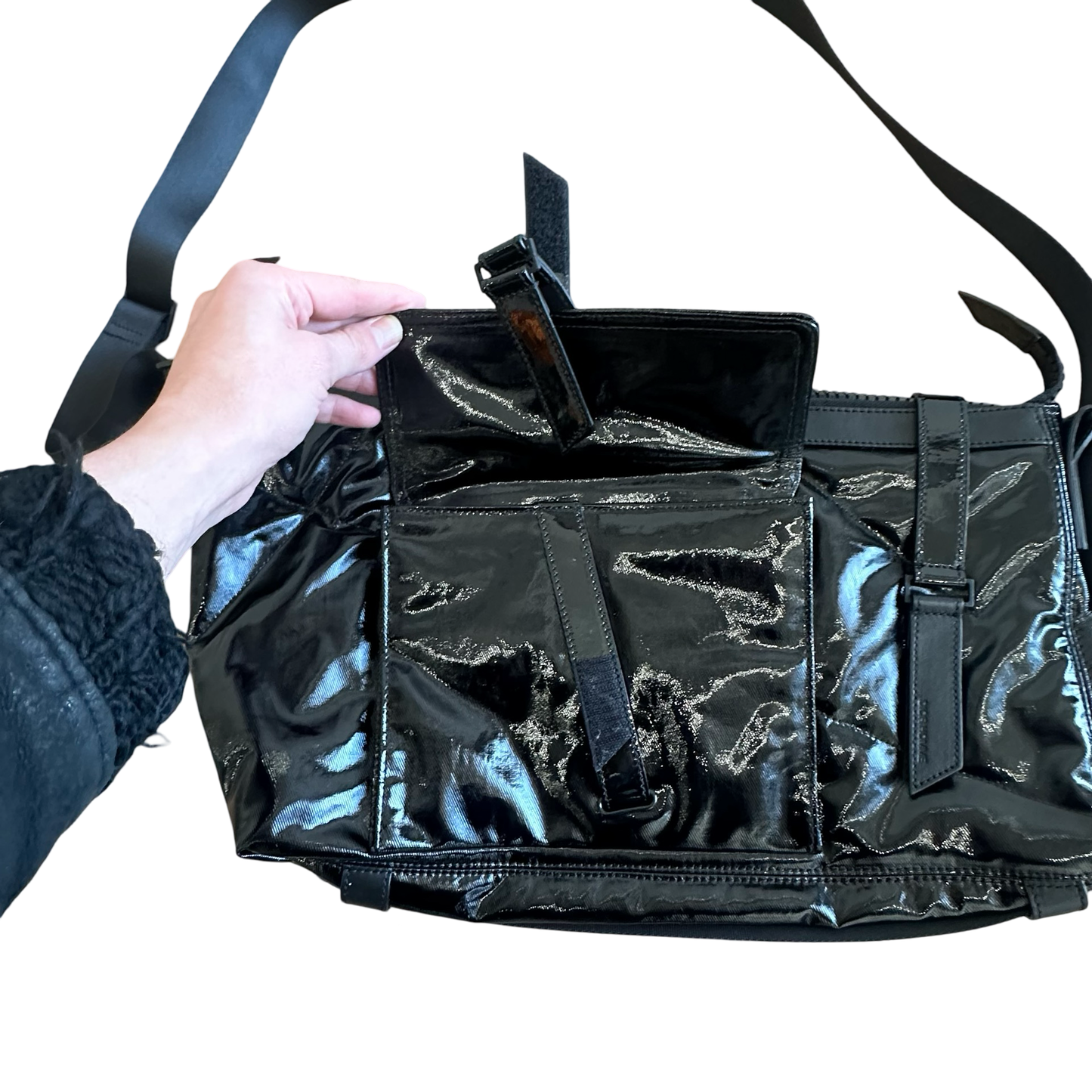 Dior Homme Lumiere Du Nord Messenger Bag AW08