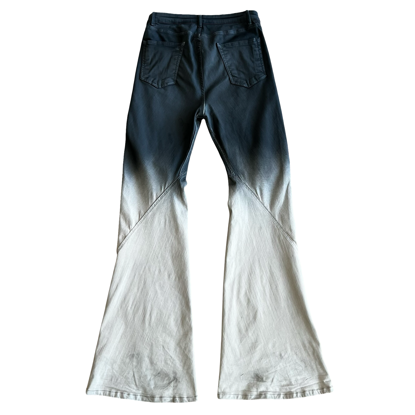 Rick Owens Gradient Bias Bootcut Gradient Denim AW23 SZ 34