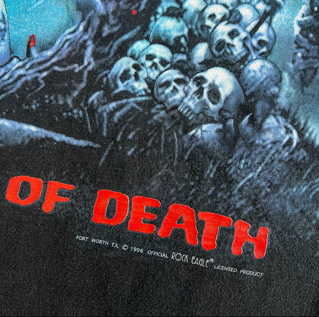 Vintage 90s Obituary "Cause Of Death" Metal Band T-Shirt SZ L
