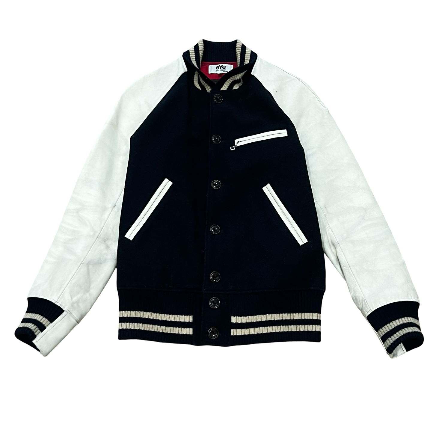 Junya Watanabe x Johnson Leathers Varsity Jacket Sz M
