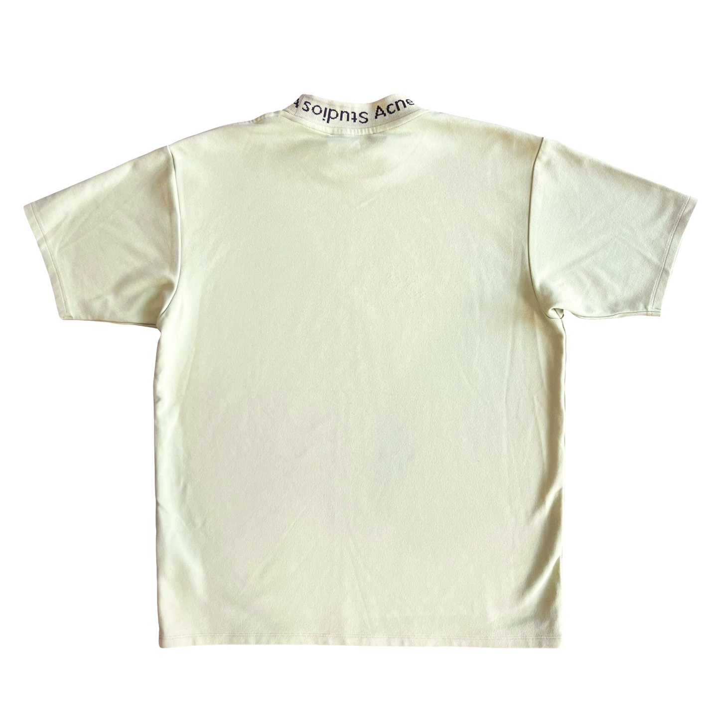 Acne Studios Mockneck Lime t-shirt SZ M