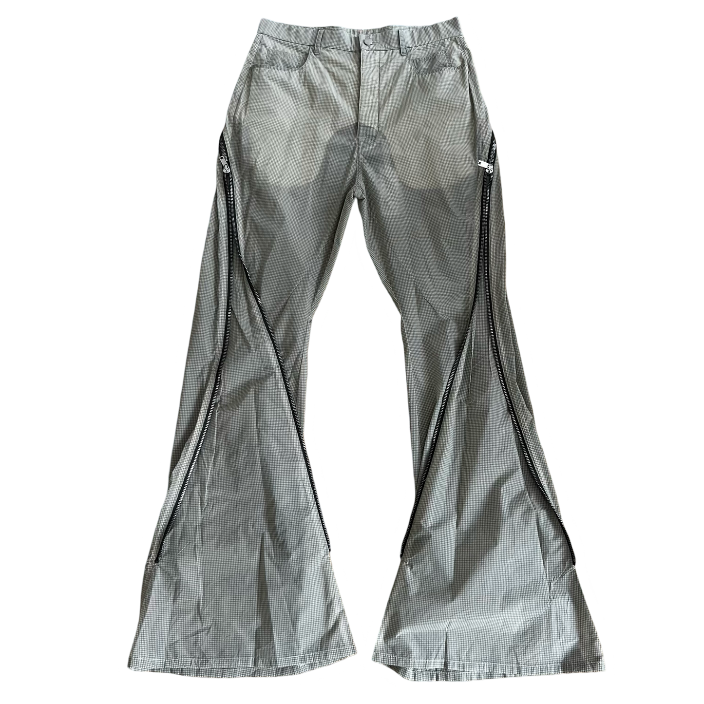 Rick Owens Semi Sheer 'Pearl' Banana Bolan Pants SS23 SZ 32