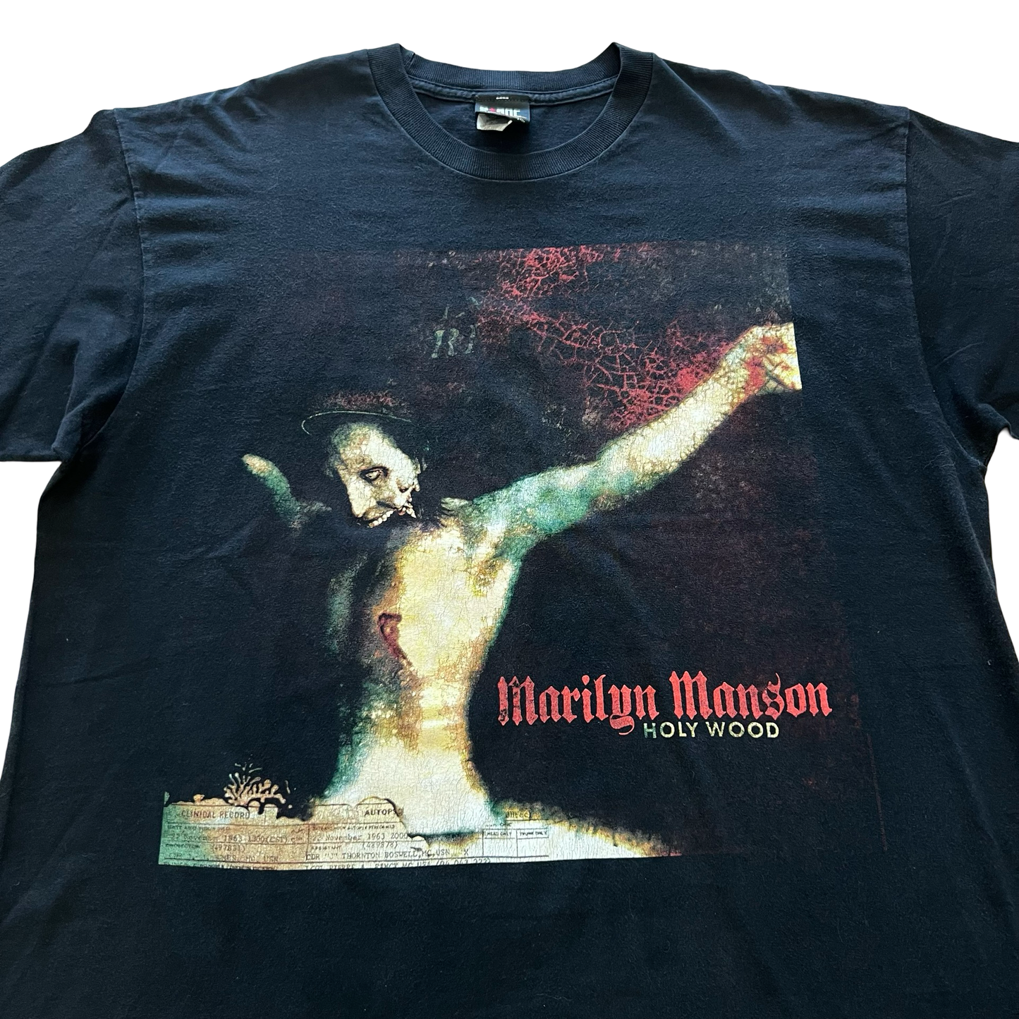 Vintage Marilyn Manson Hollywood T-Shirt 2000 SZ XL