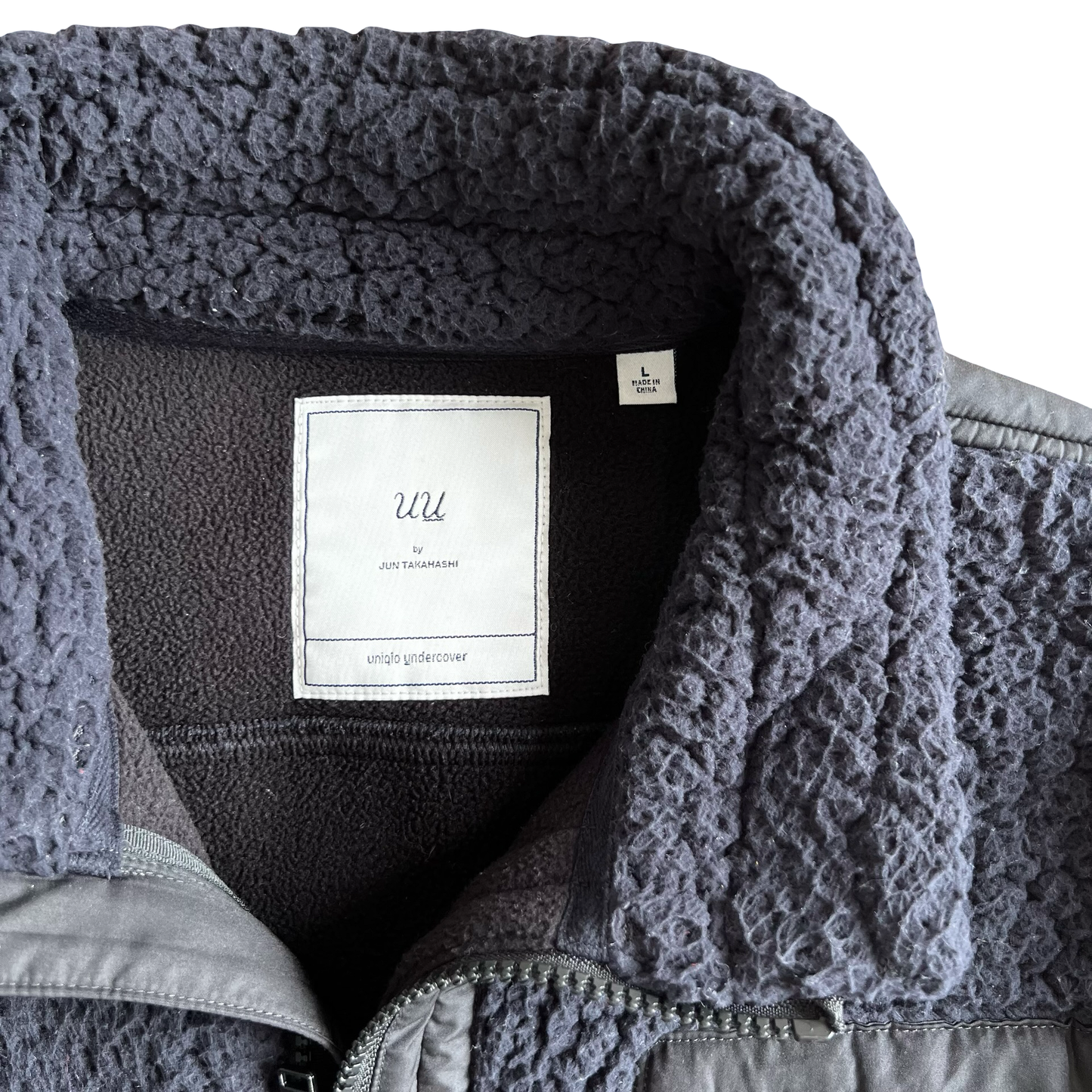Undercover x Uniqlo Navy Fleece Jacket 2012 SZ L